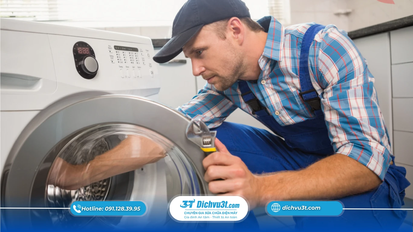 5 lỗi thường gặp khi sử dụng máy giặt