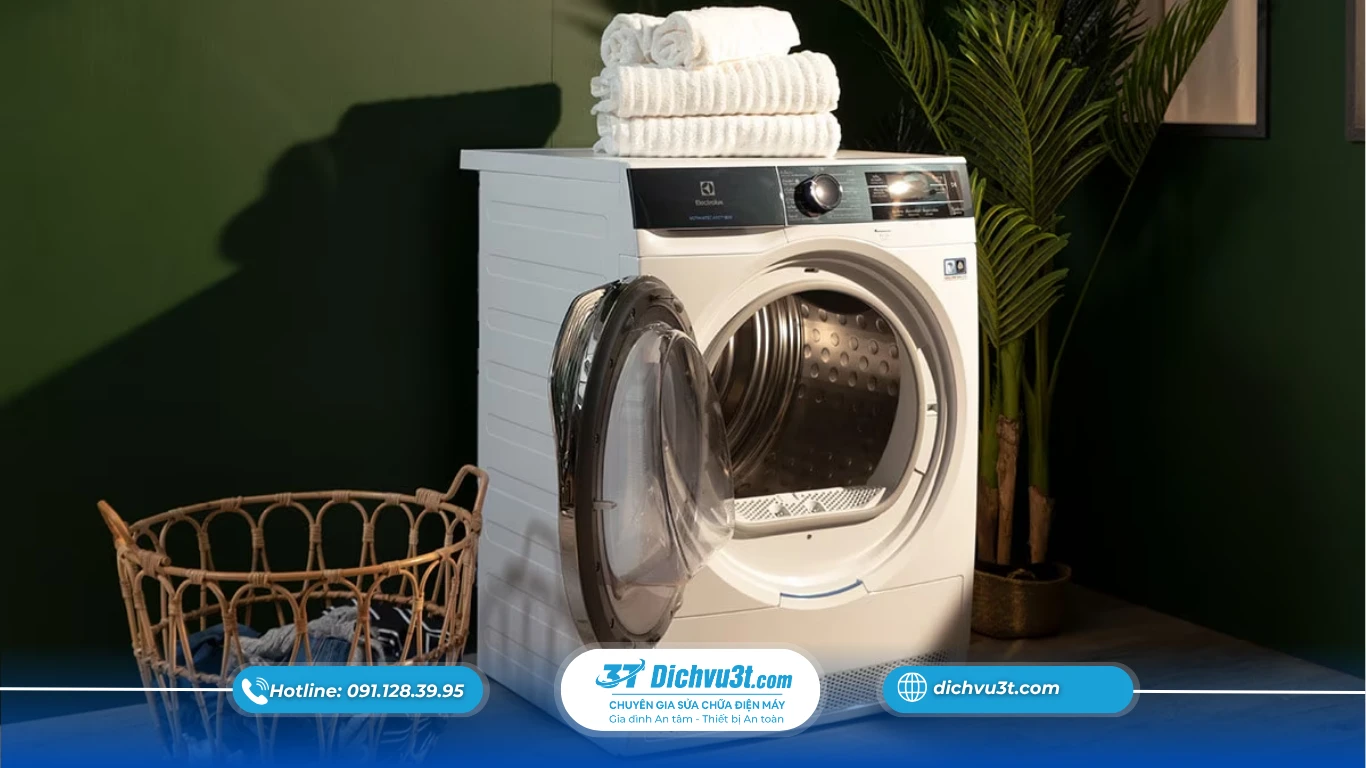 Lý do dùng máy sấy mà quần áo không thơm?