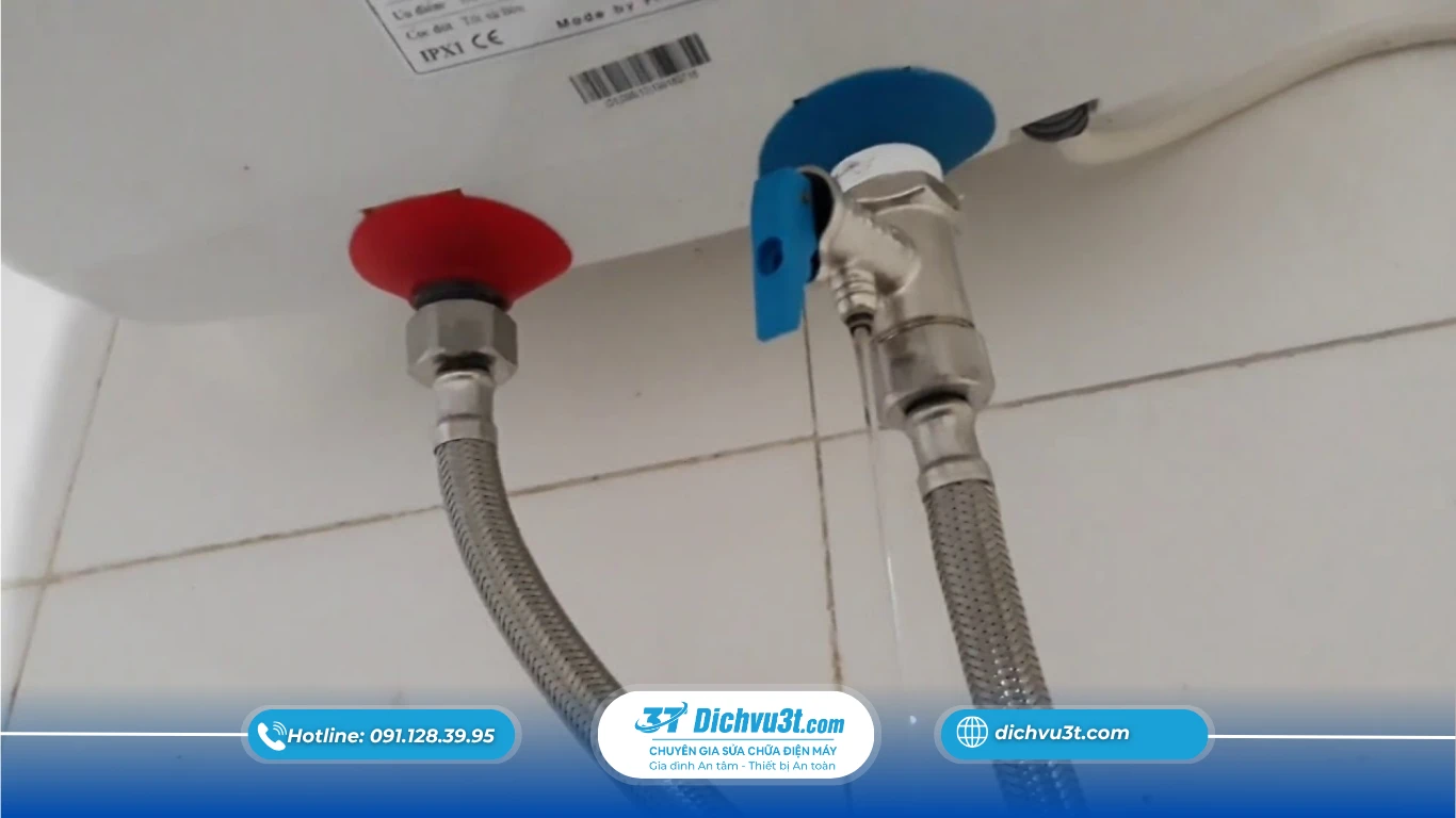 Bình nóng lạnh bị rò nước? Cách sửa chữa nhanh tại nhà