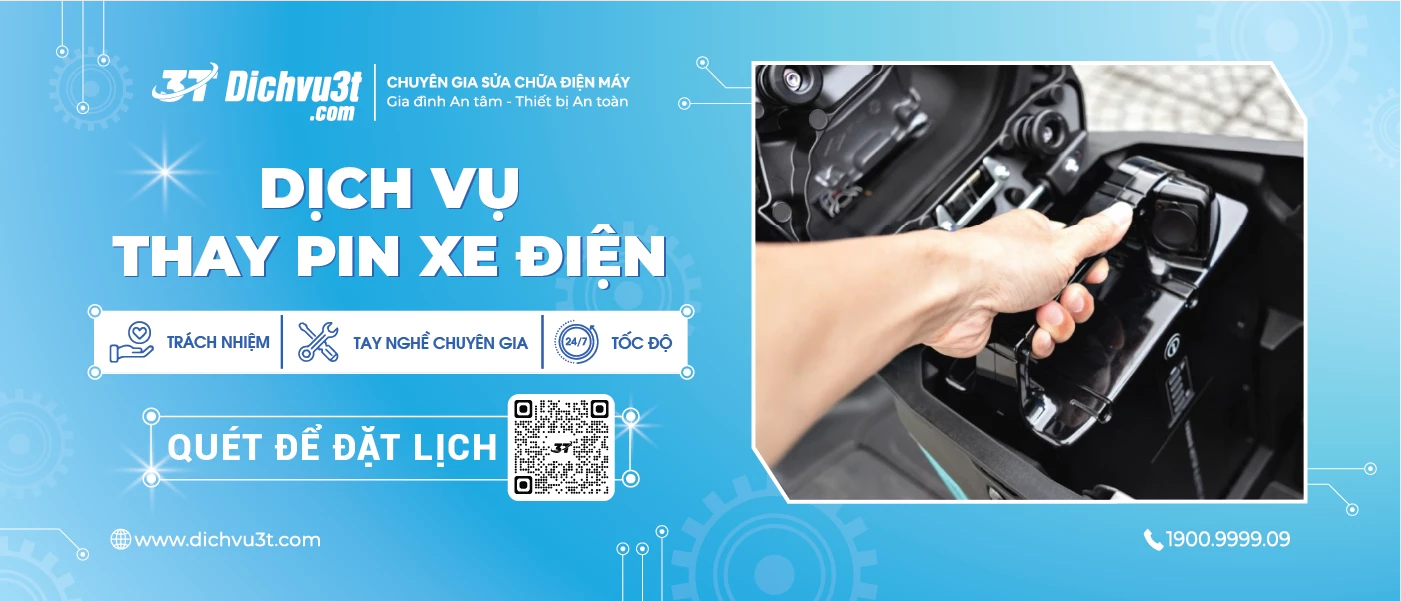 Thay pin xe điện