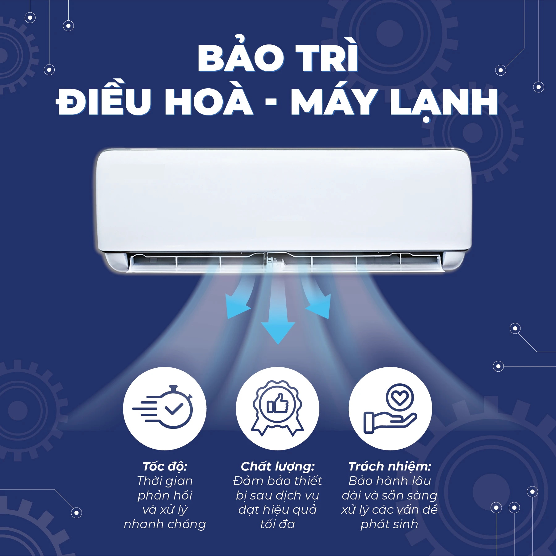 Bảo trì điều hòa - máy lạnh