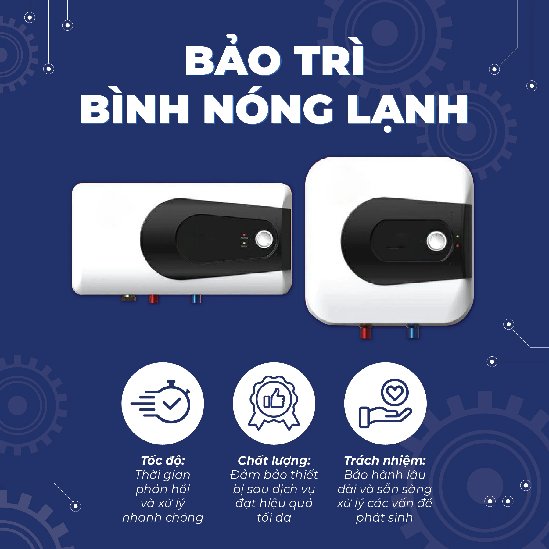 Bảo trì bình nóng lạnh