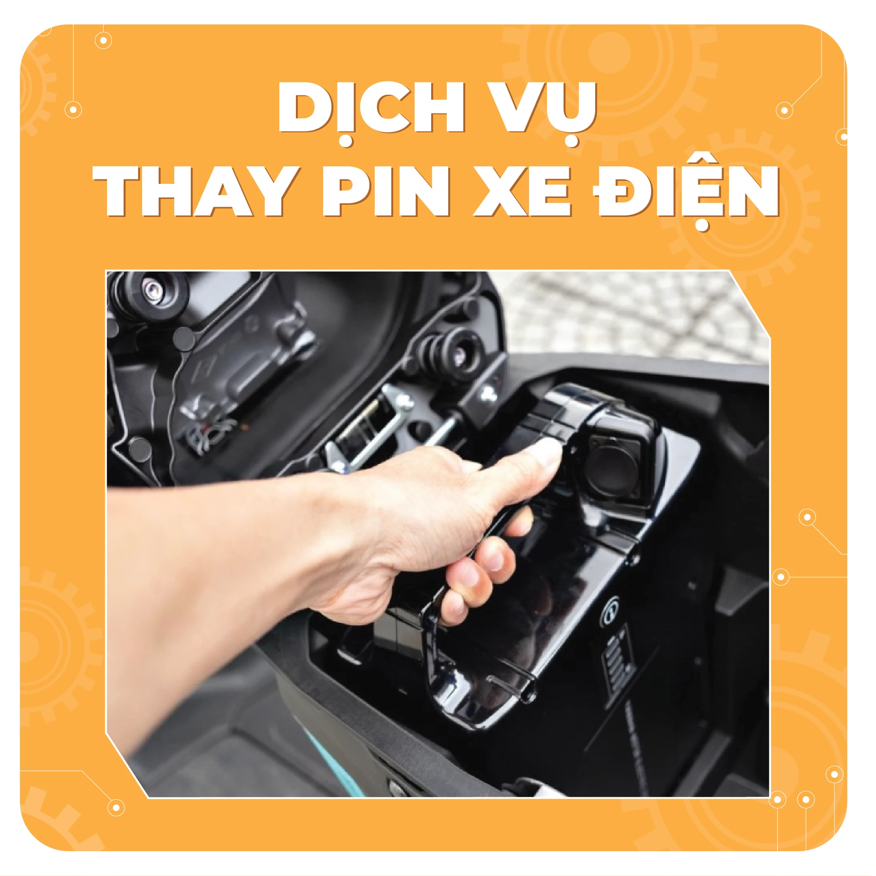 Thay pin xe điện
