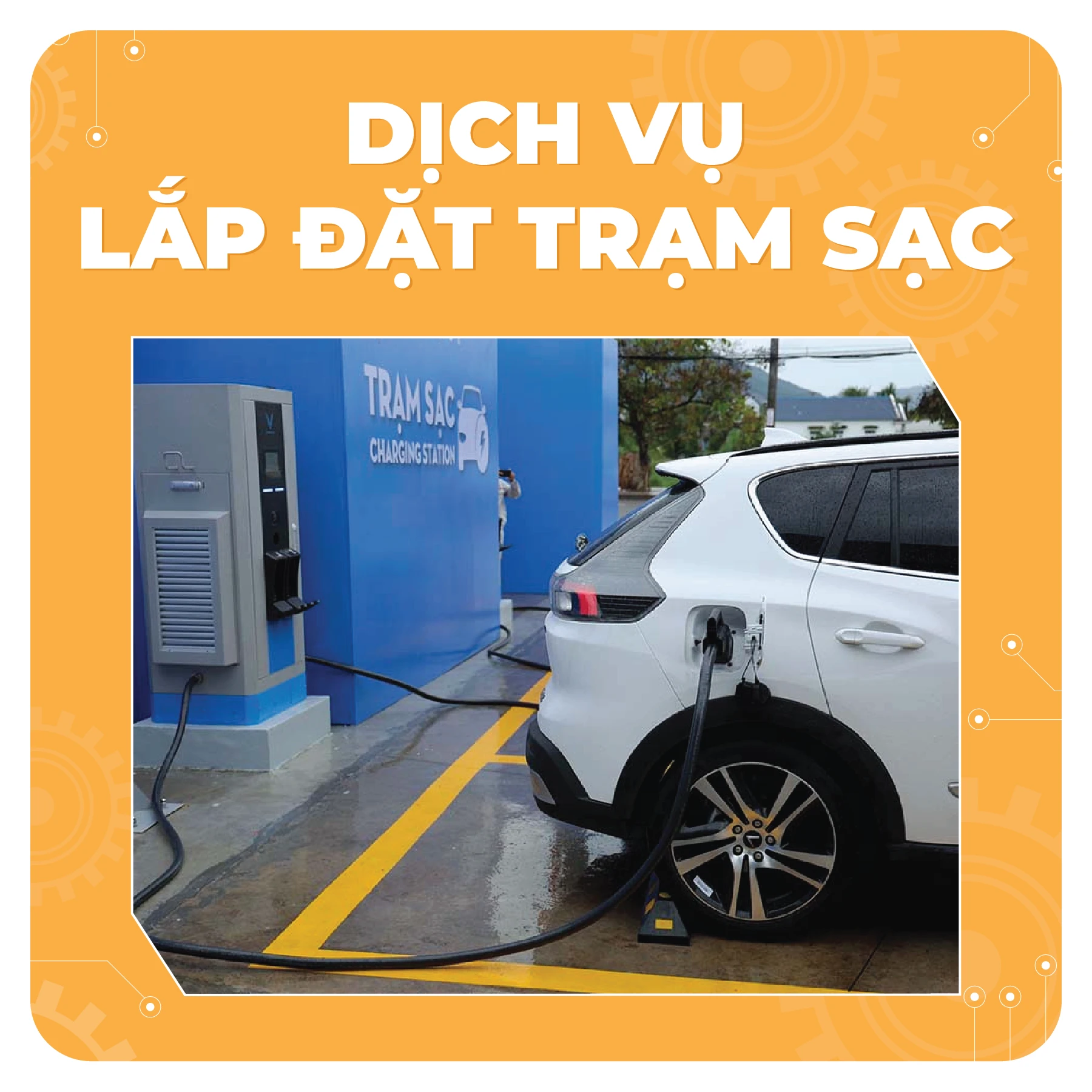Lắp đặt trạm sạc xe điện