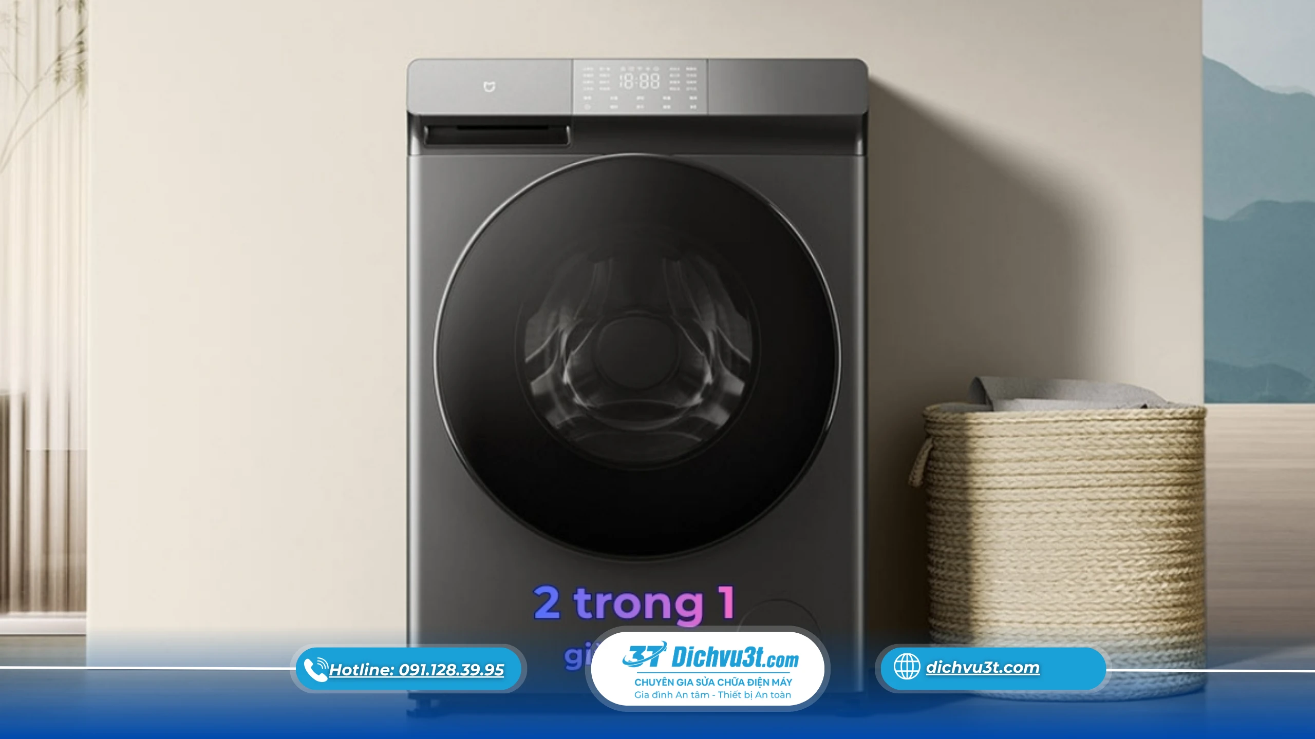 máy giặt sấy 2 trong 1