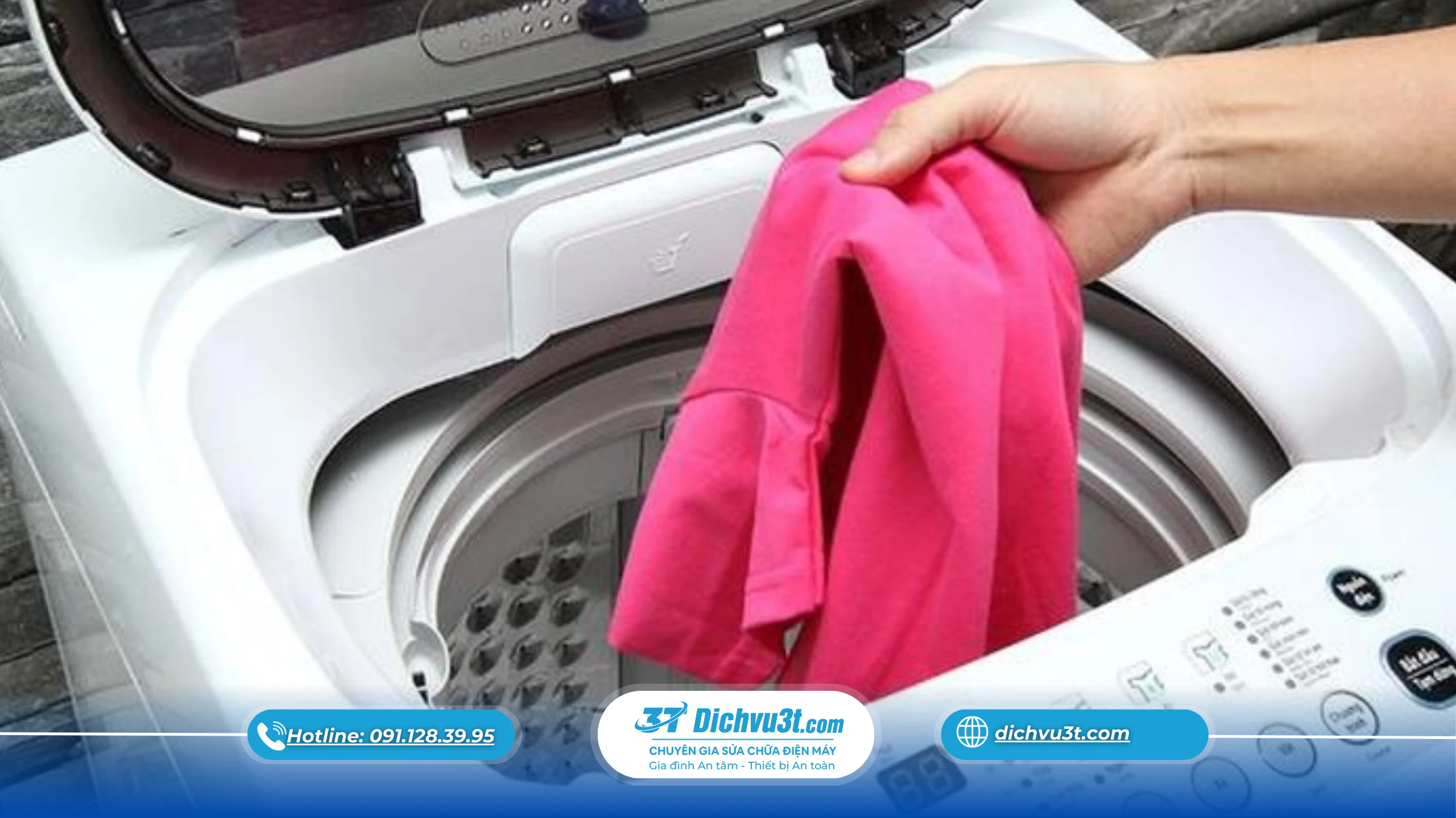 10 sai lầm khi sử dụng máy giặt