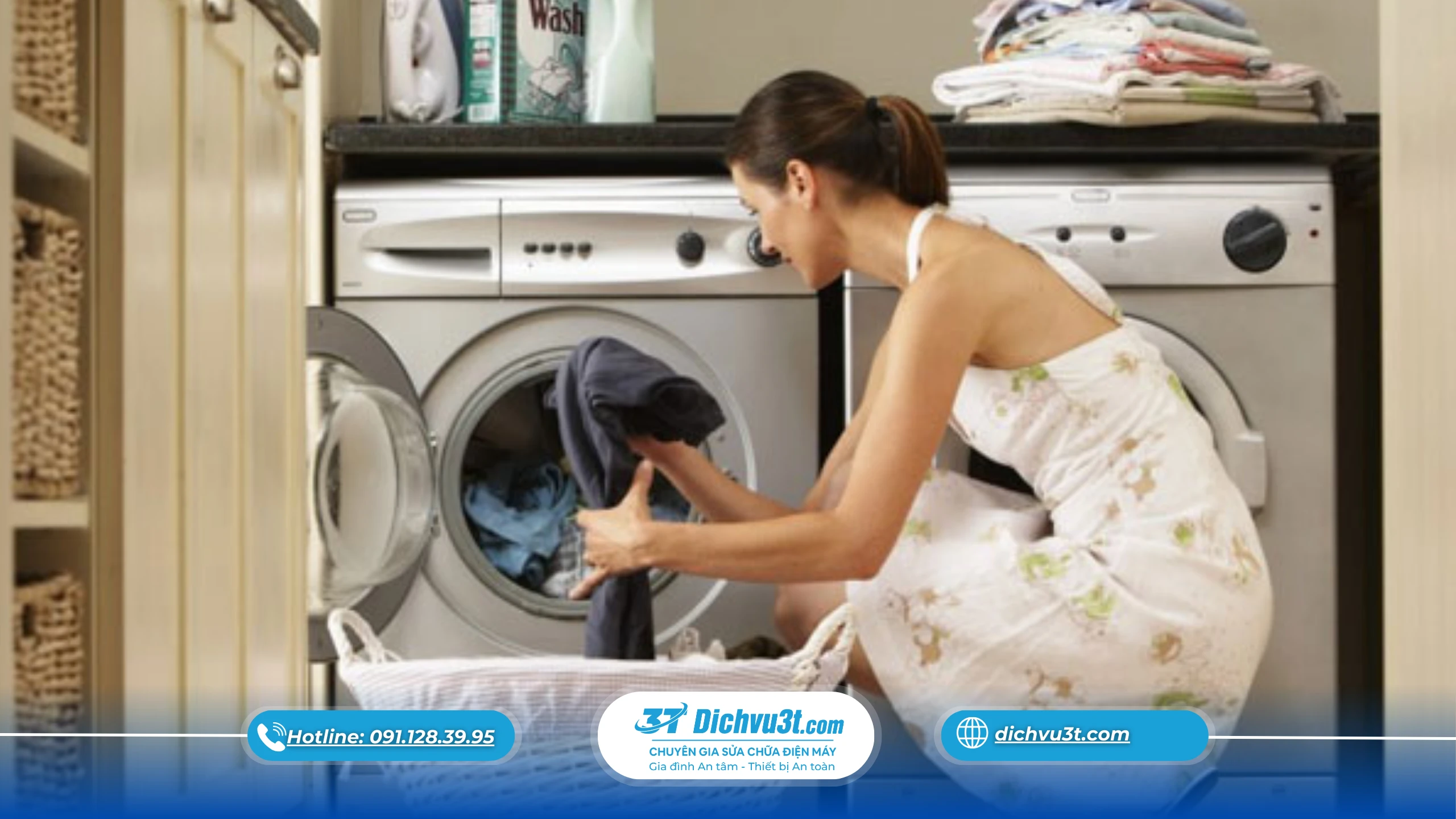 10 sai lầm khi sử dụng máy giặt