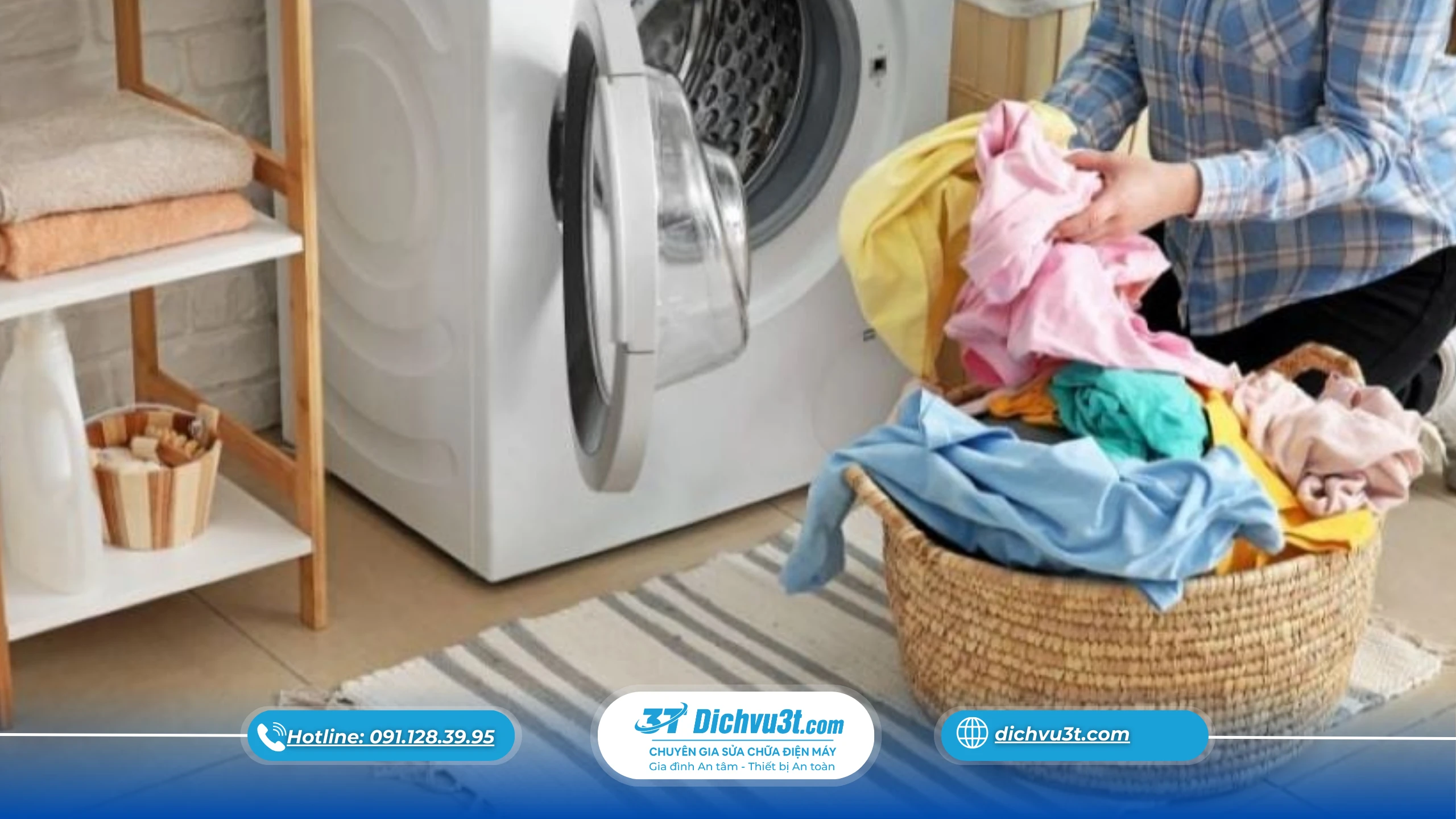 10 sai lầm khi sử dụng máy giặt