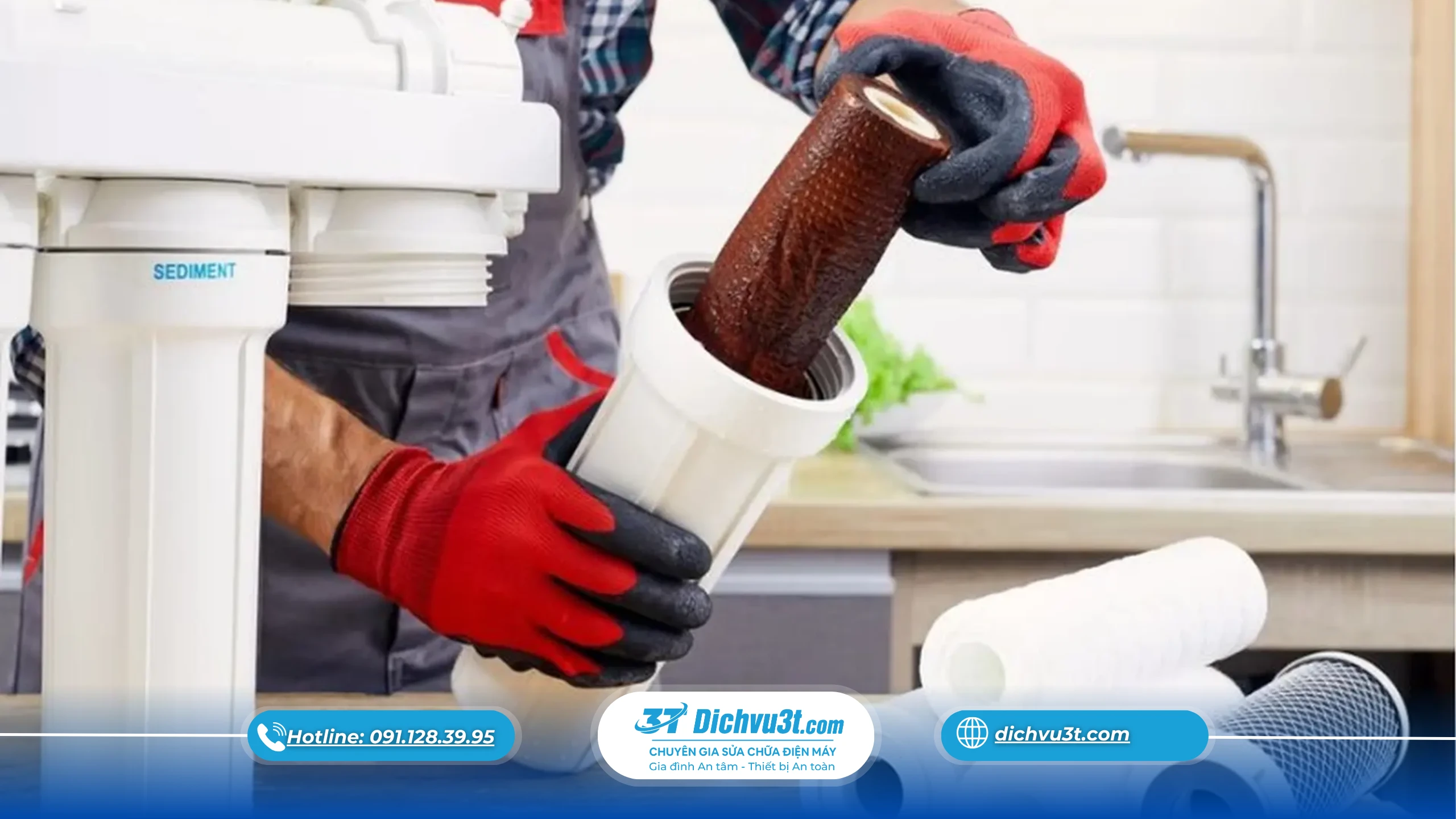 vệ sinh máy lọc nước