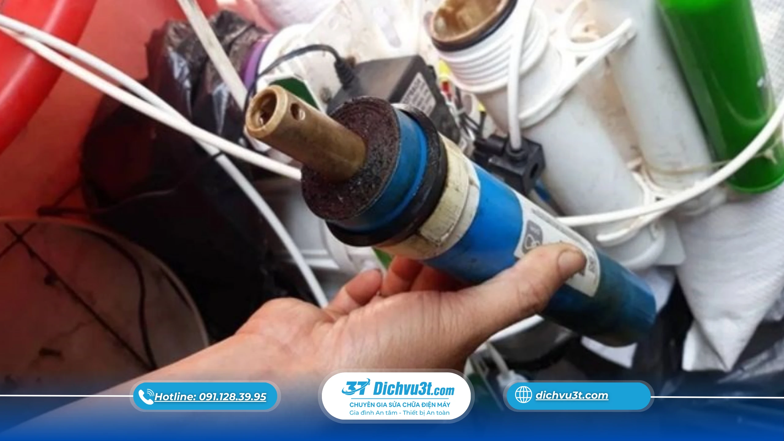 vệ sinh máy lọc nước