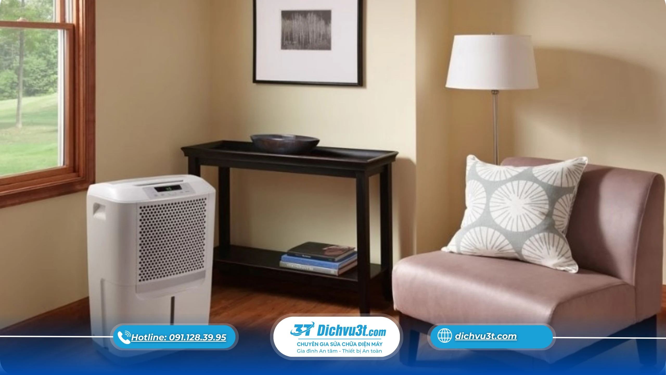 lựa chọn máy hút ẩm