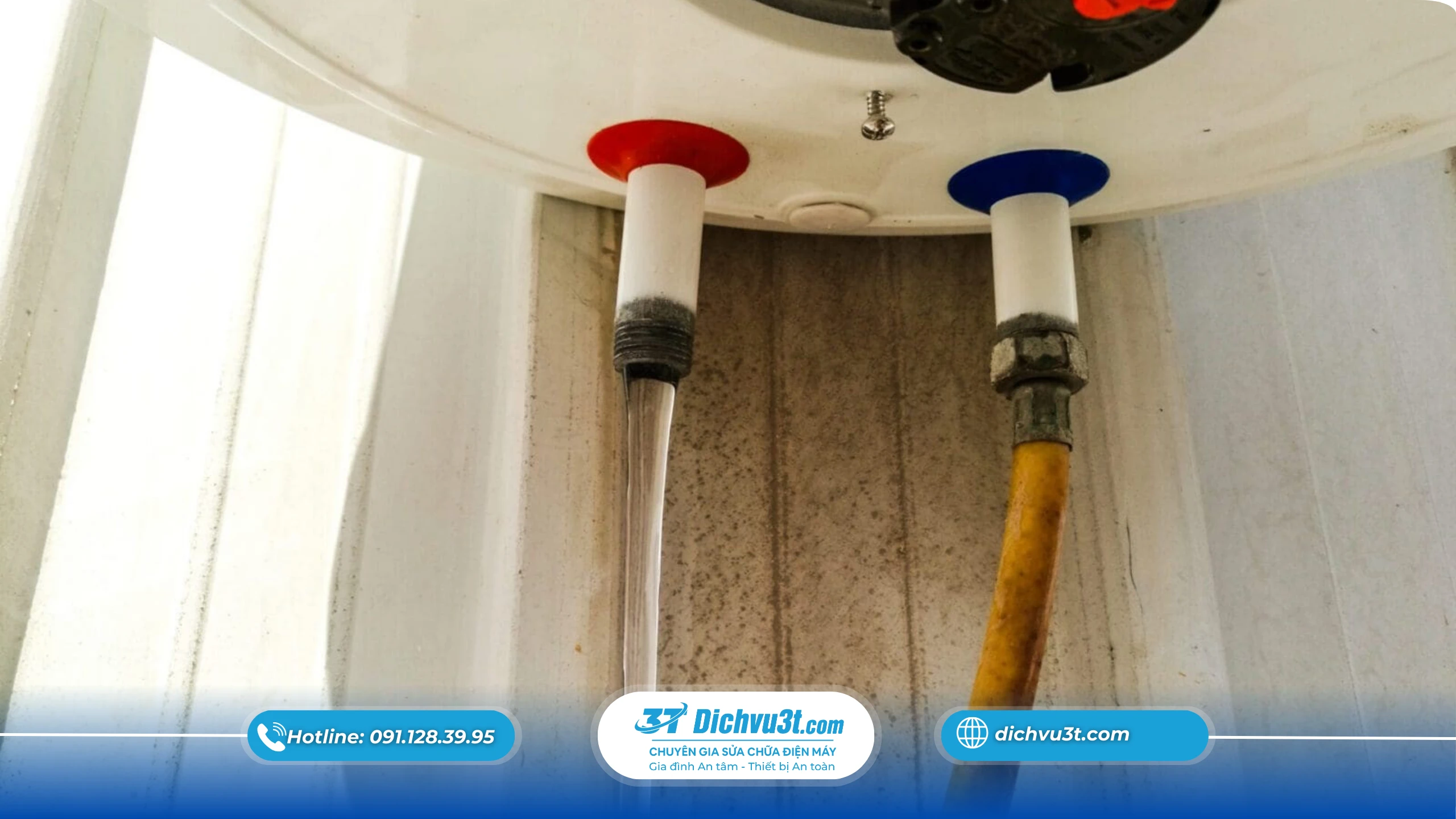 Nguyên nhân bình nóng lạnh bị rỉ nước thường gặp