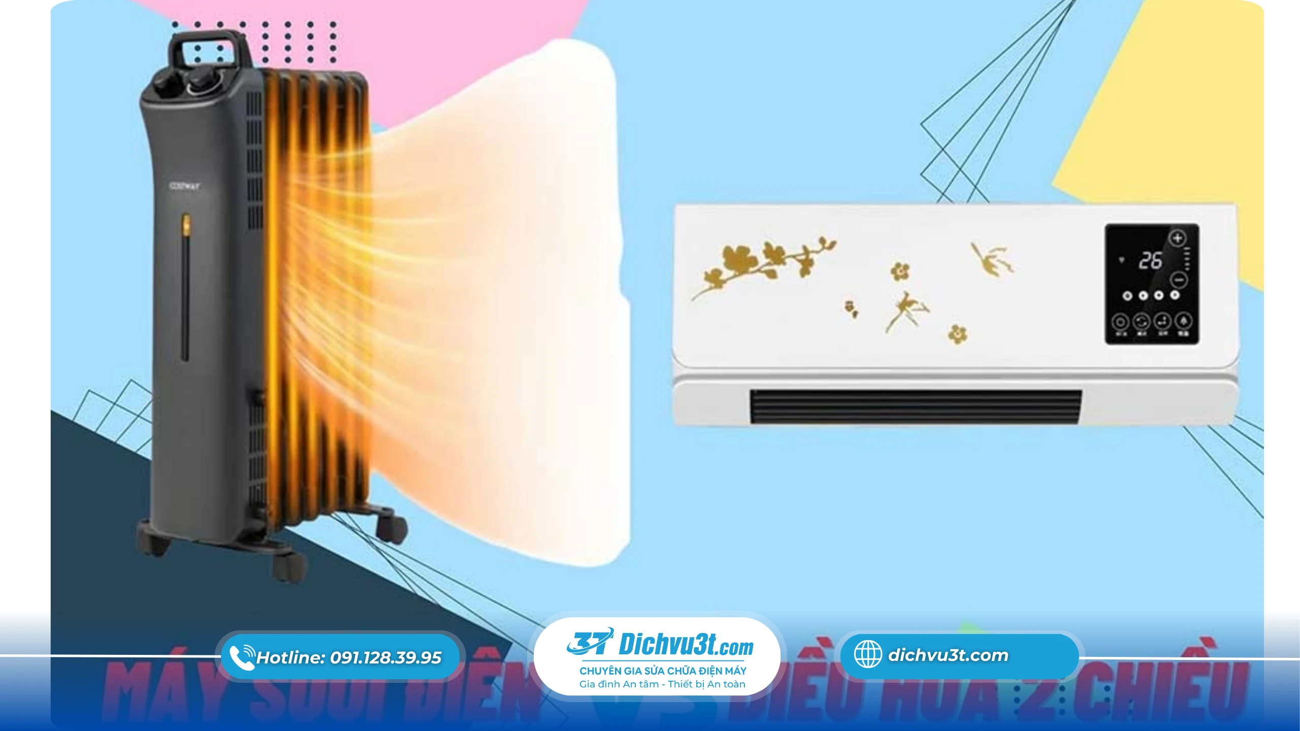 So sánh dùng điều hòa sưởi và máy sưởi điện – nên dùng loại nào?