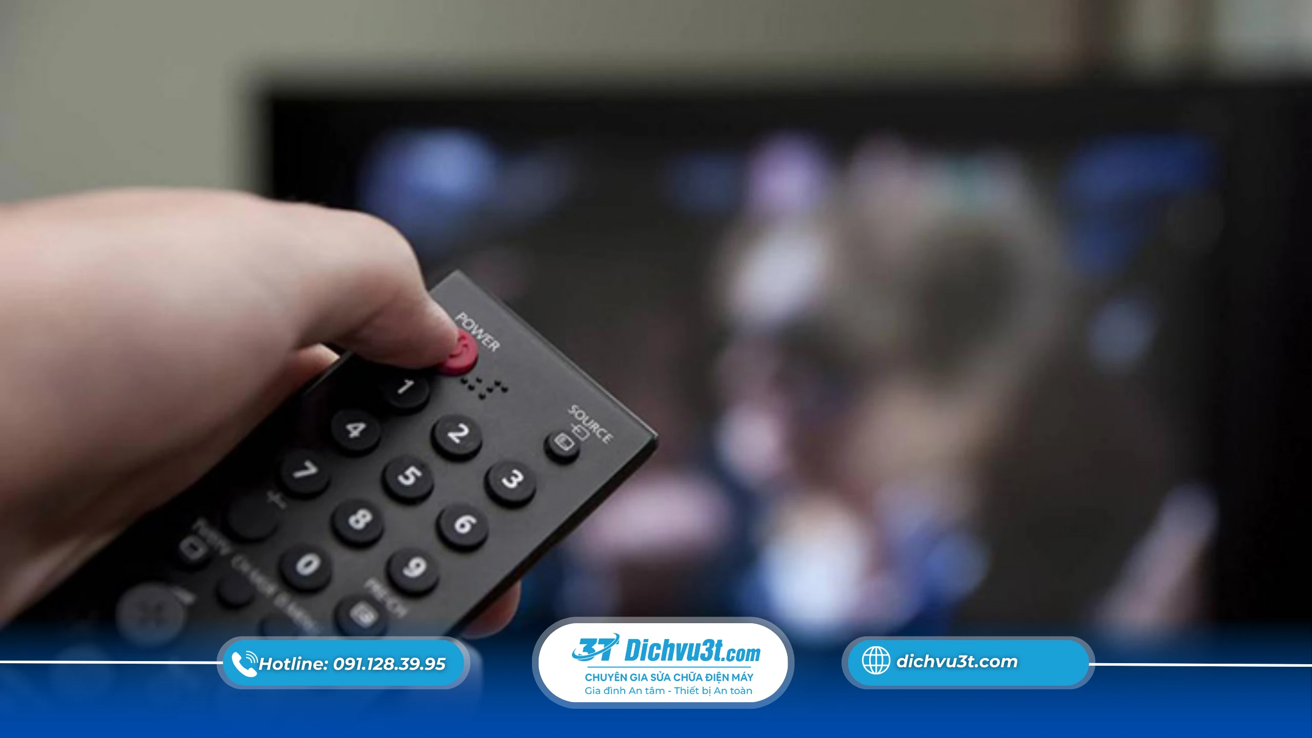 Kiểm tra tổng thể và bật lại tivi