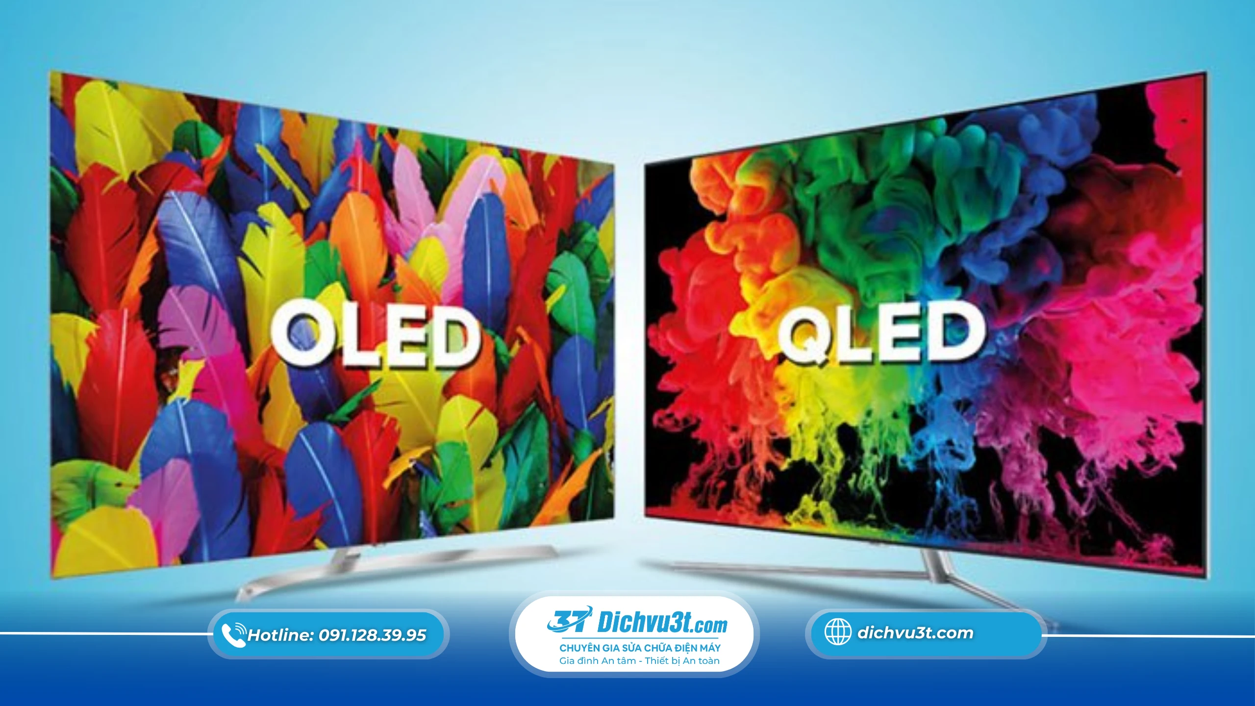 Nên mua tivi LED – QLED – OLED?