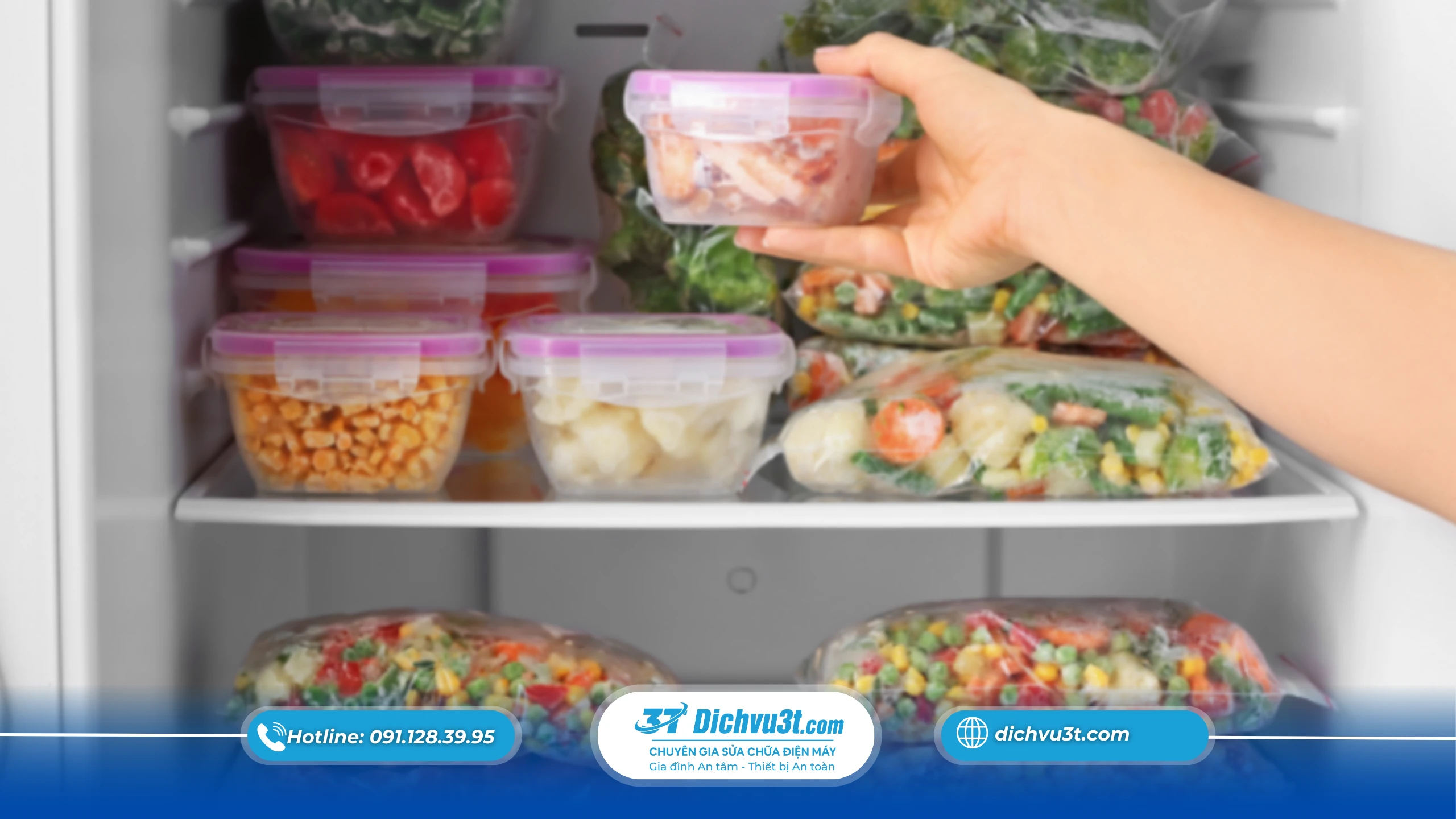 Cách sắp xếp thực phẩm theo từng ngăn tủ lạnh