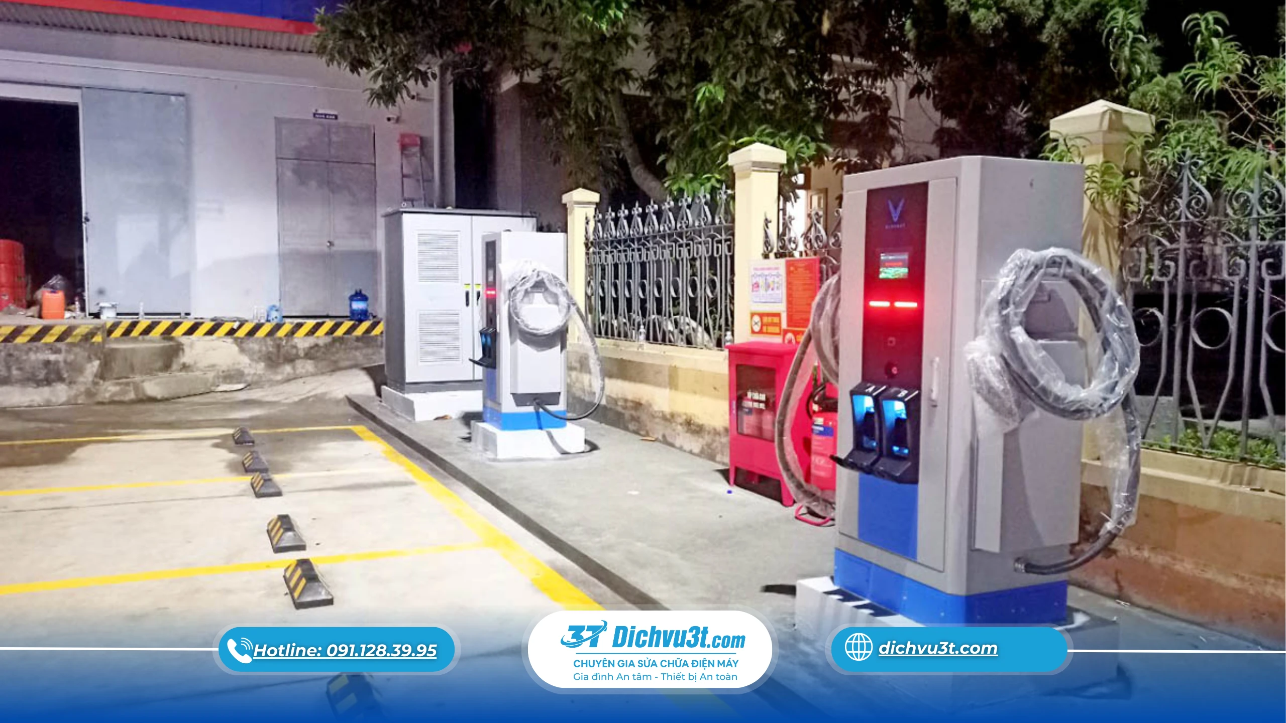 trạm sạc xe điện