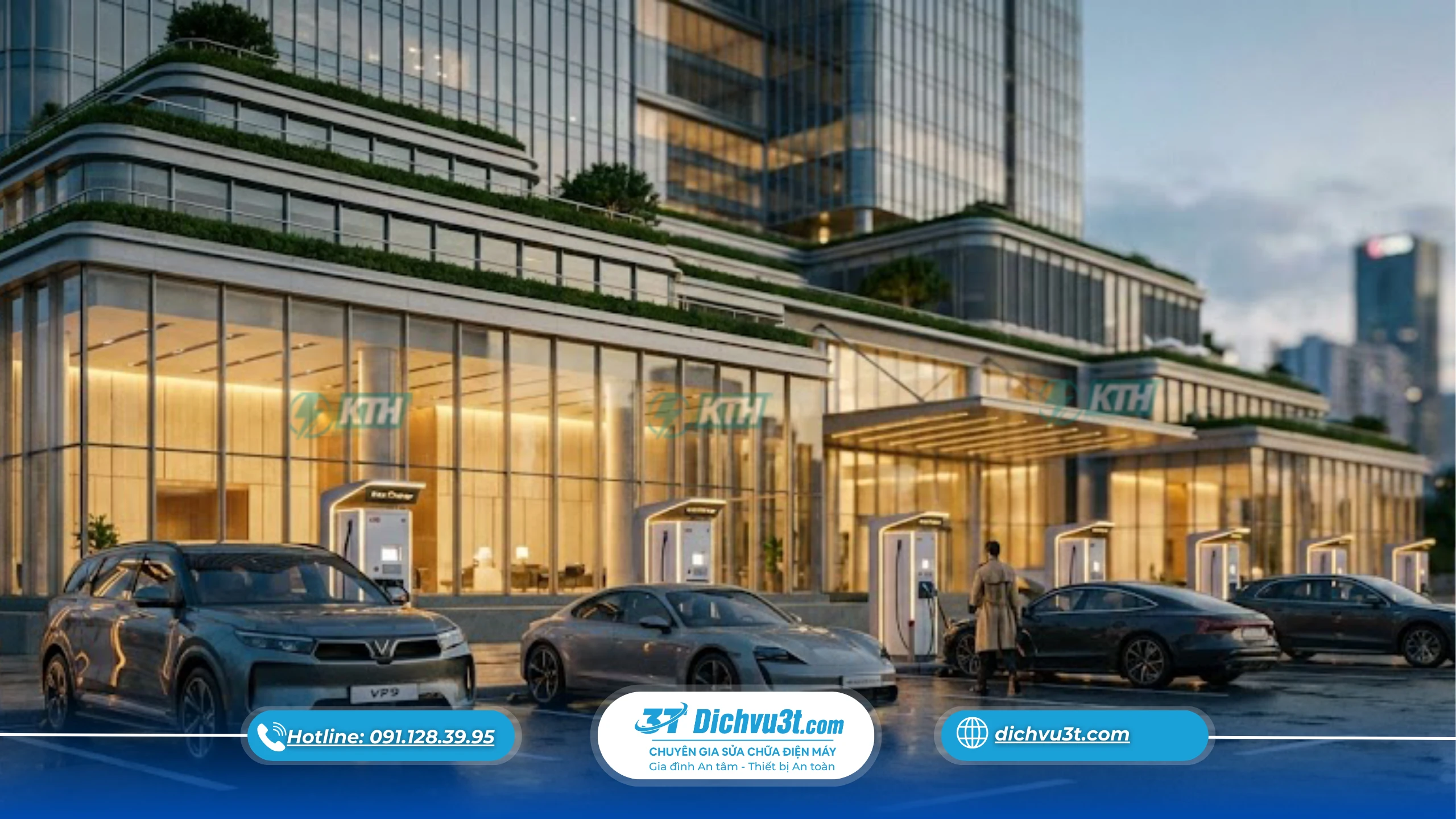 trạm sạc xe điện