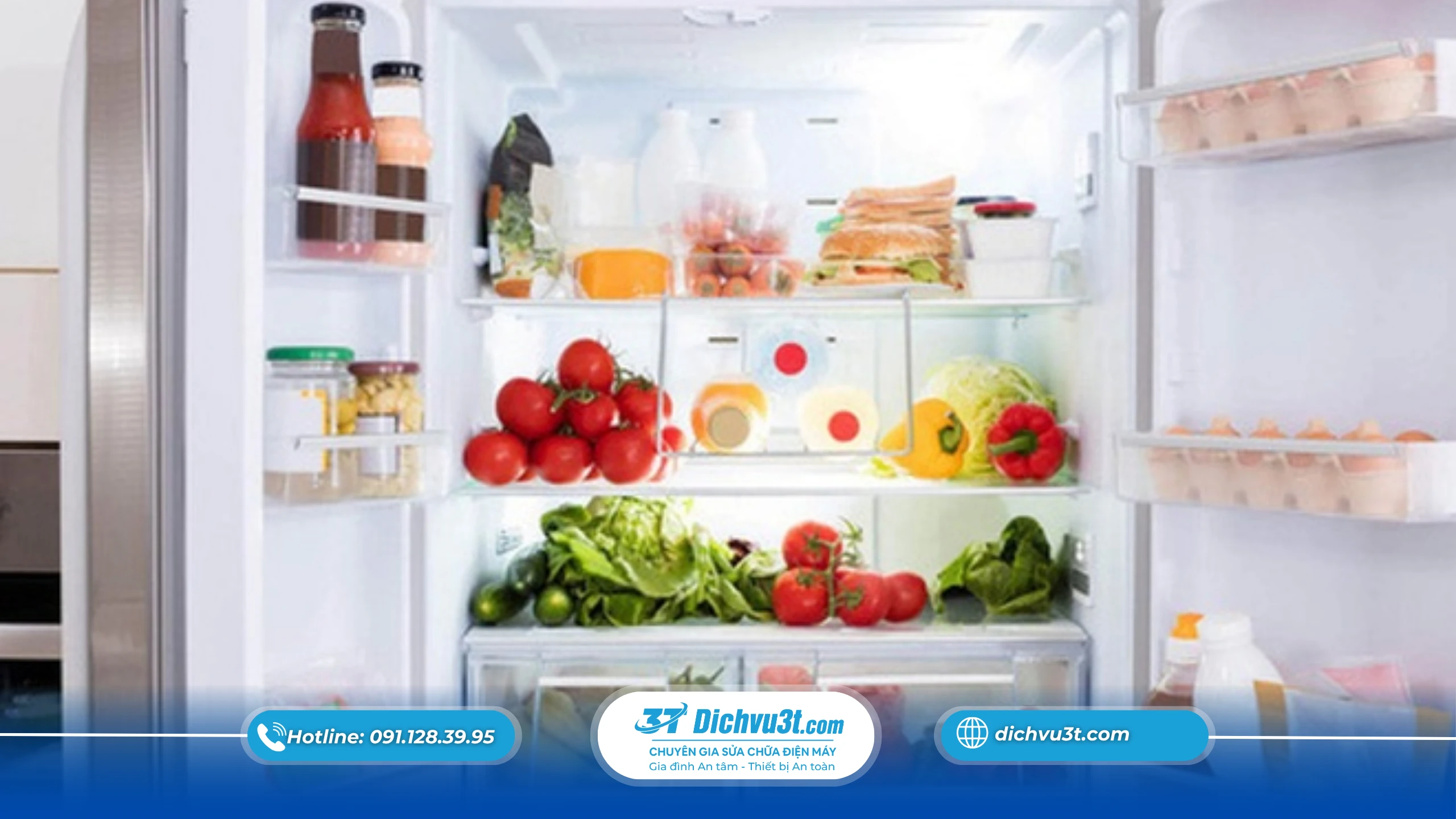 Sắp xếp thực phẩm khoa học – Yếu tố quyết định hiệu quả làm lạnh