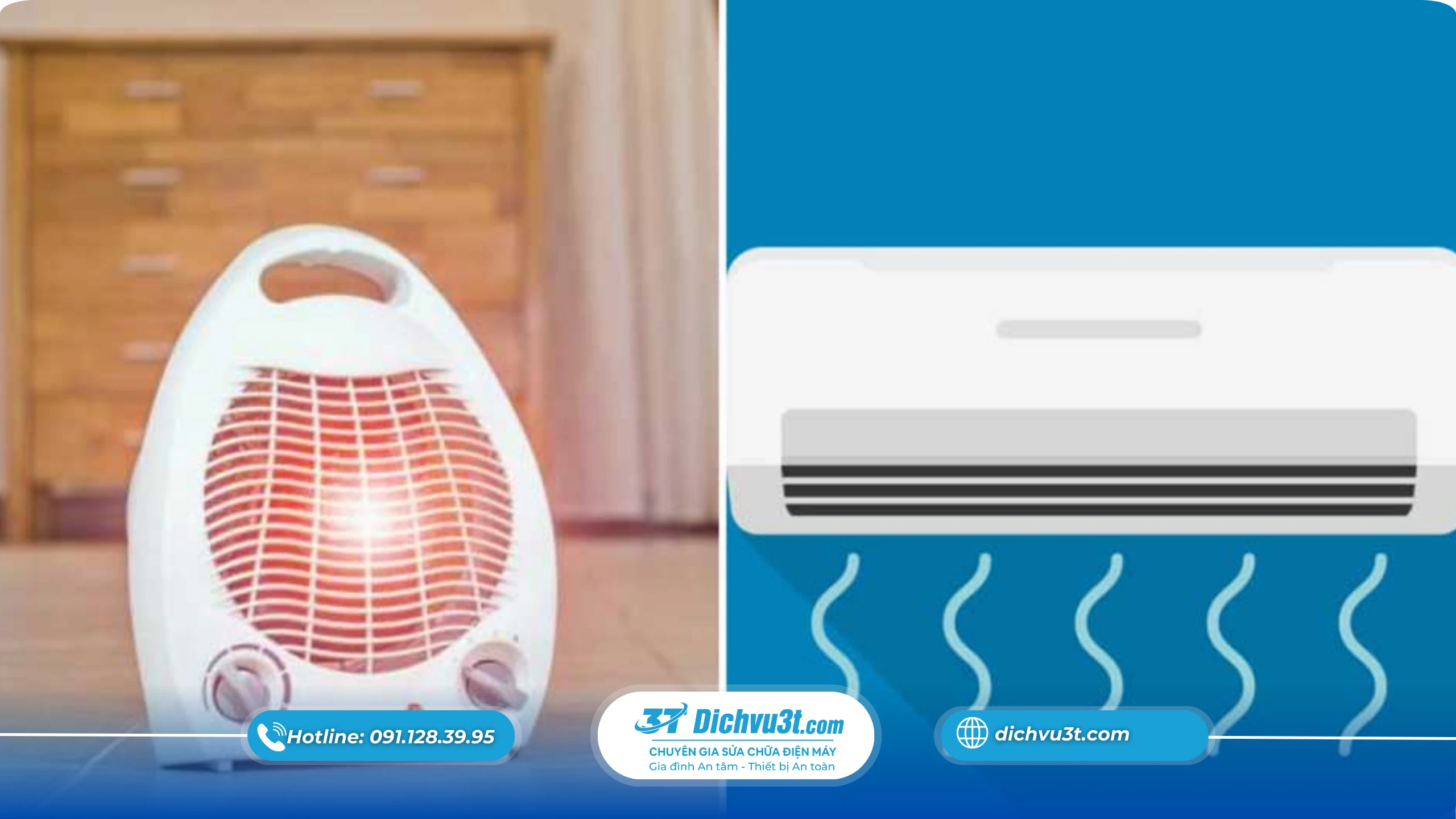 Điều hòa sưởi hay máy sưởi điện – loại nào tiết kiệm điện hơn?