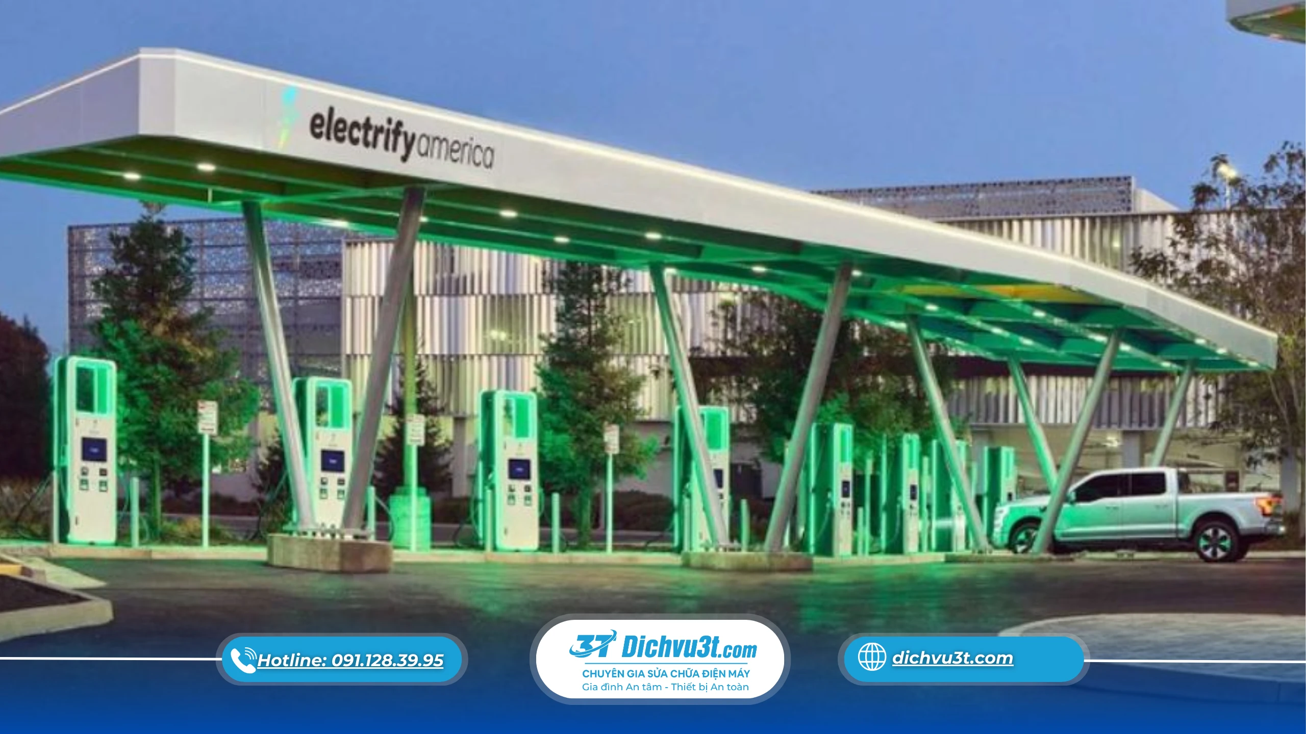 trạm sạc xe điện