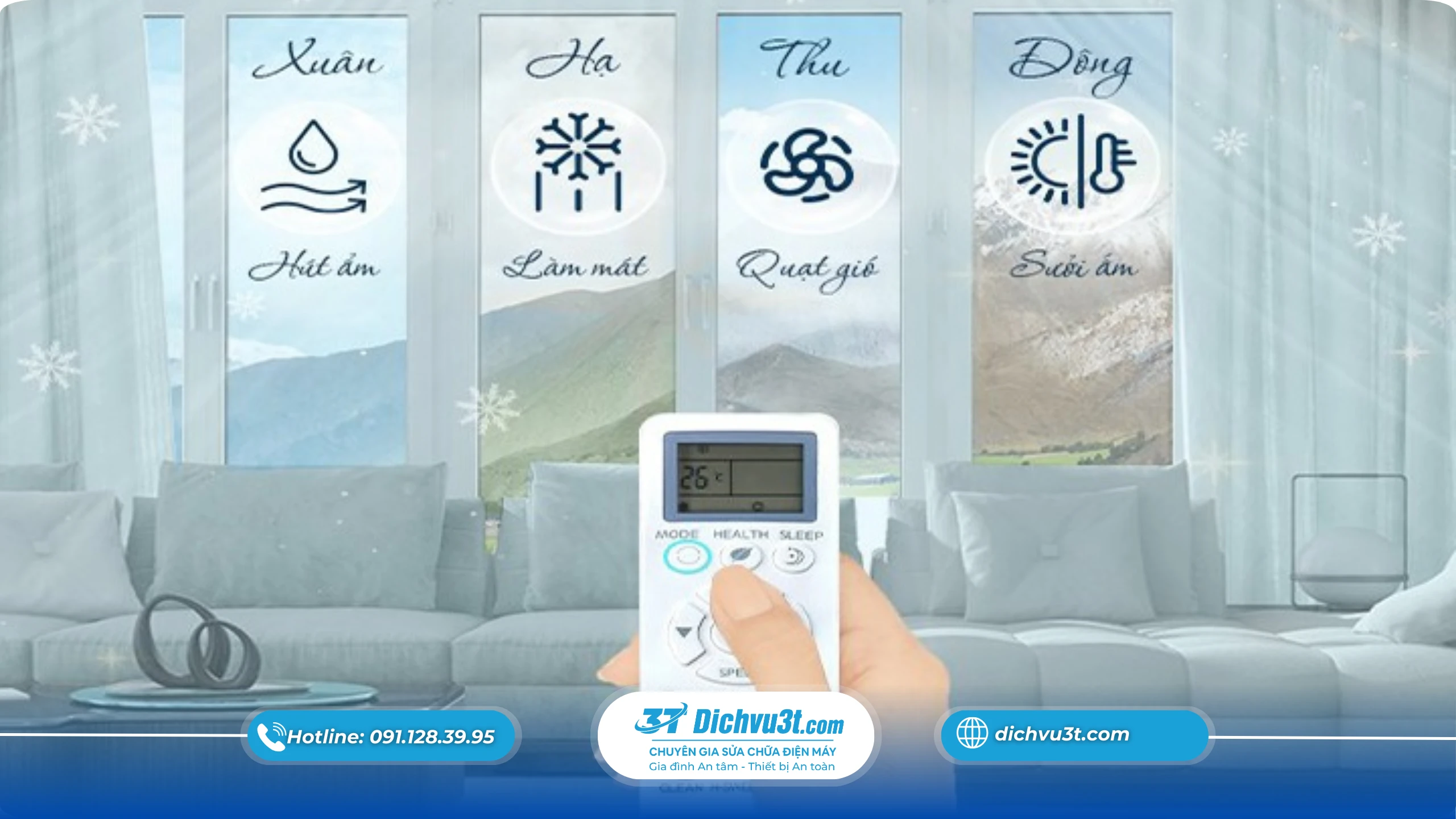 Nhà miền Bắc có nên mua điều hòa 2 chiều không?