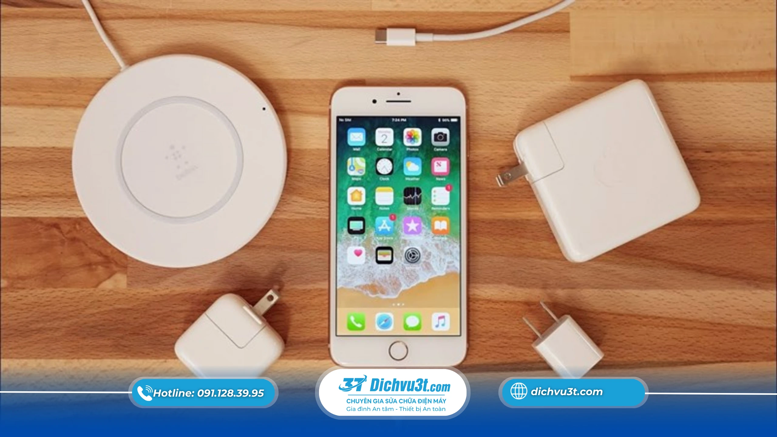 Sử Dụng Bộ Sạc Và Cáp Chất Lượng