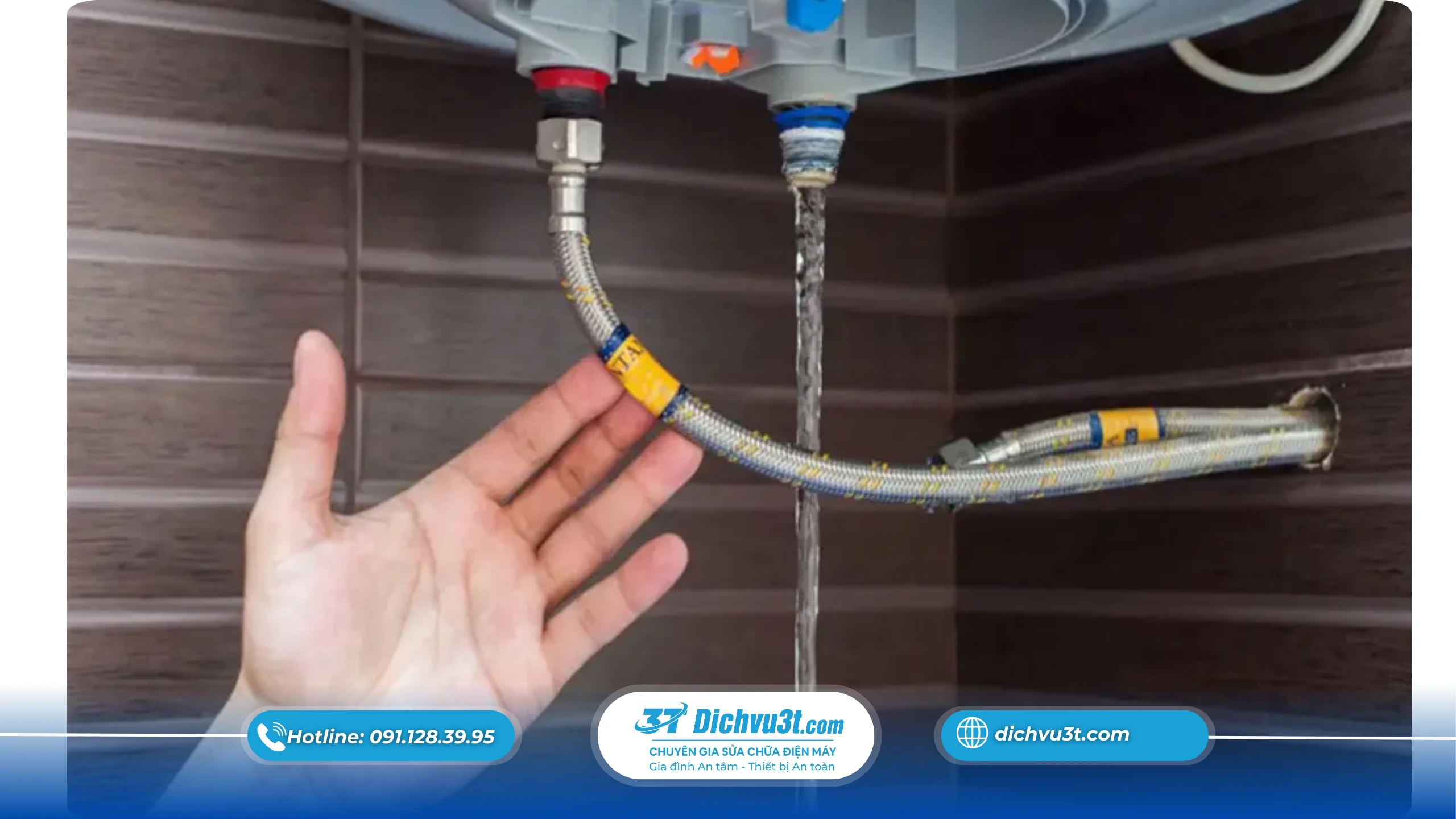 Bình nóng lạnh bị rỉ nước - Nguyên nhân và cách khắc phục