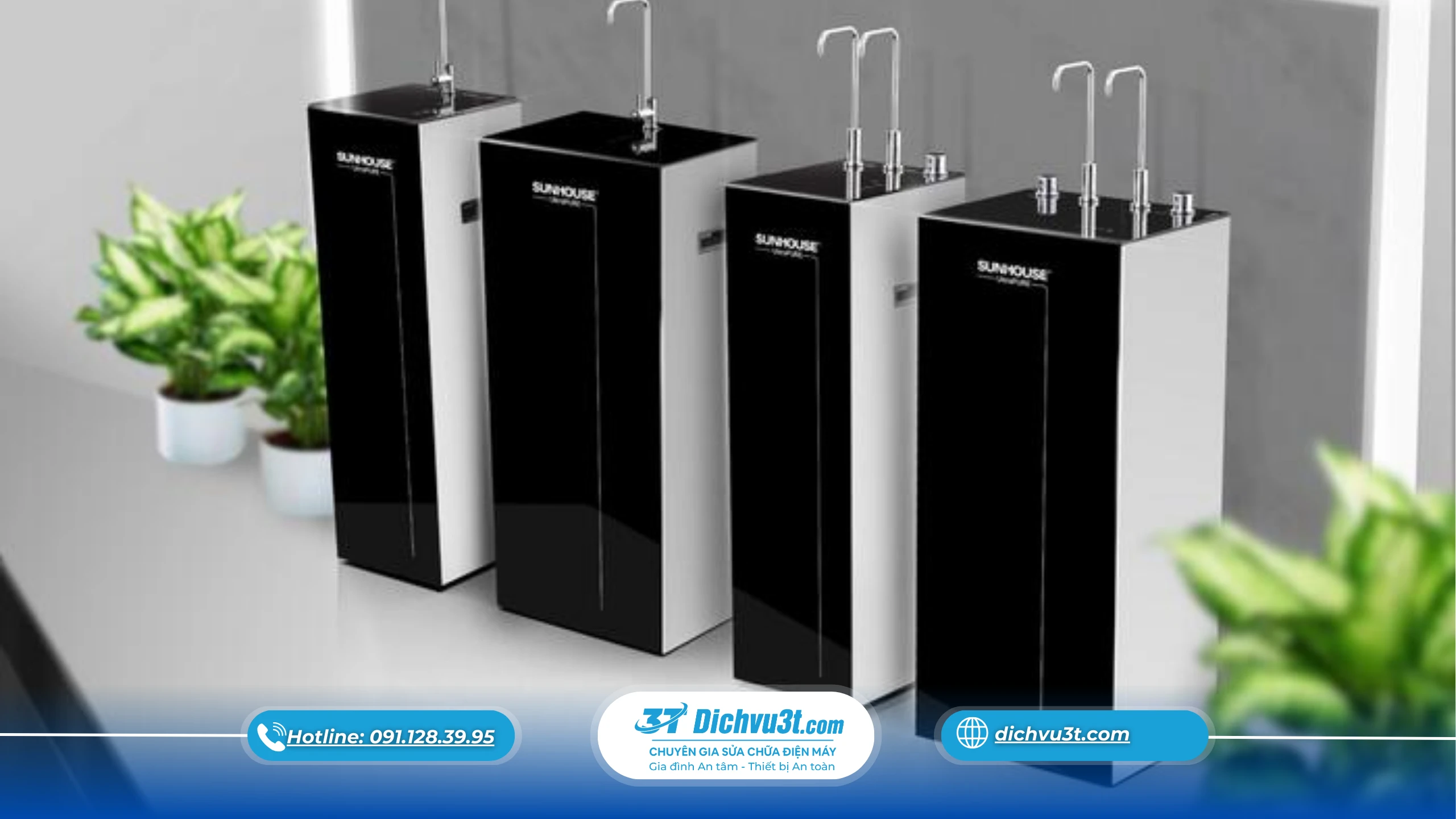 sử dụng máy lọc nước