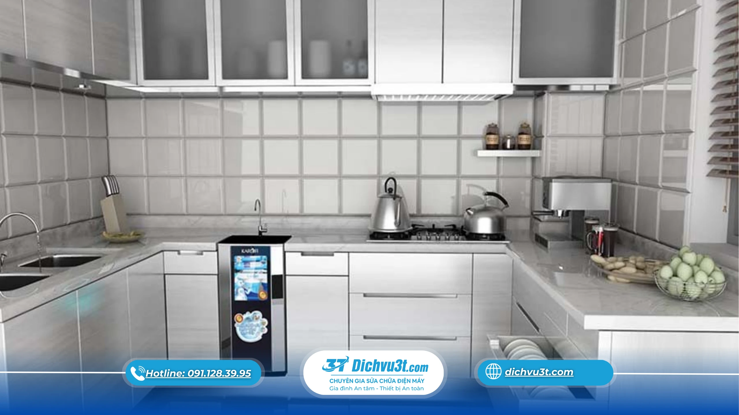 sử dụng máy lọc nước