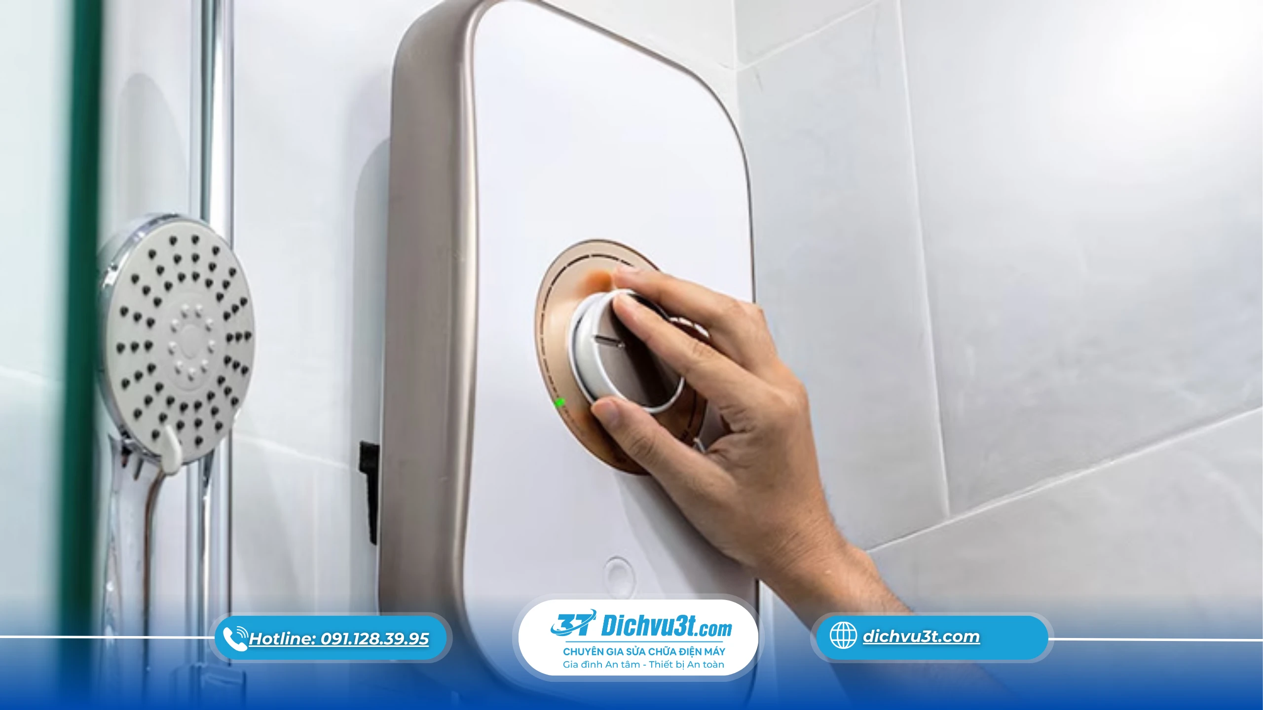 bị giật điện bình nóng lạnh, bình nóng lạnh rò điện, chống giật bình nóng lạnh, Dịch Vụ 3T