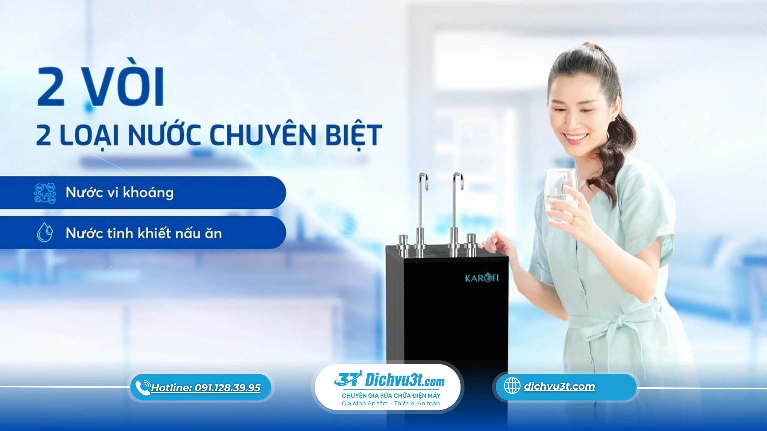 máy lọc nước Karofi RO F38, lõi máy lọc nước Karofi, lắp đặt máy lọc nước tại nhà, Dịch Vụ 3T