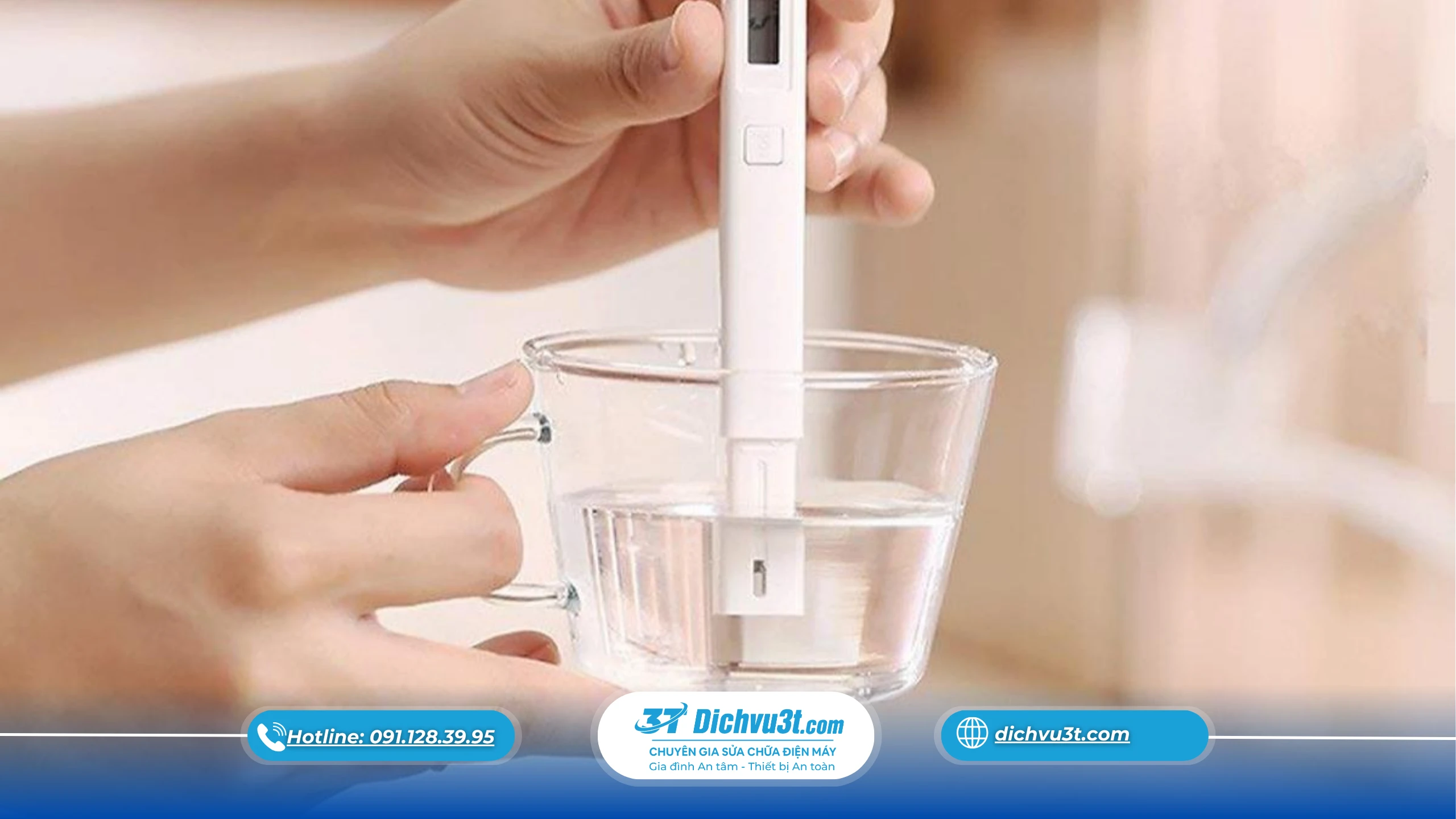 nước máy lọc nước, máy lọc nước sau khi qua xử lý, máy lọc nước sạch, Dịch Vụ 3T 