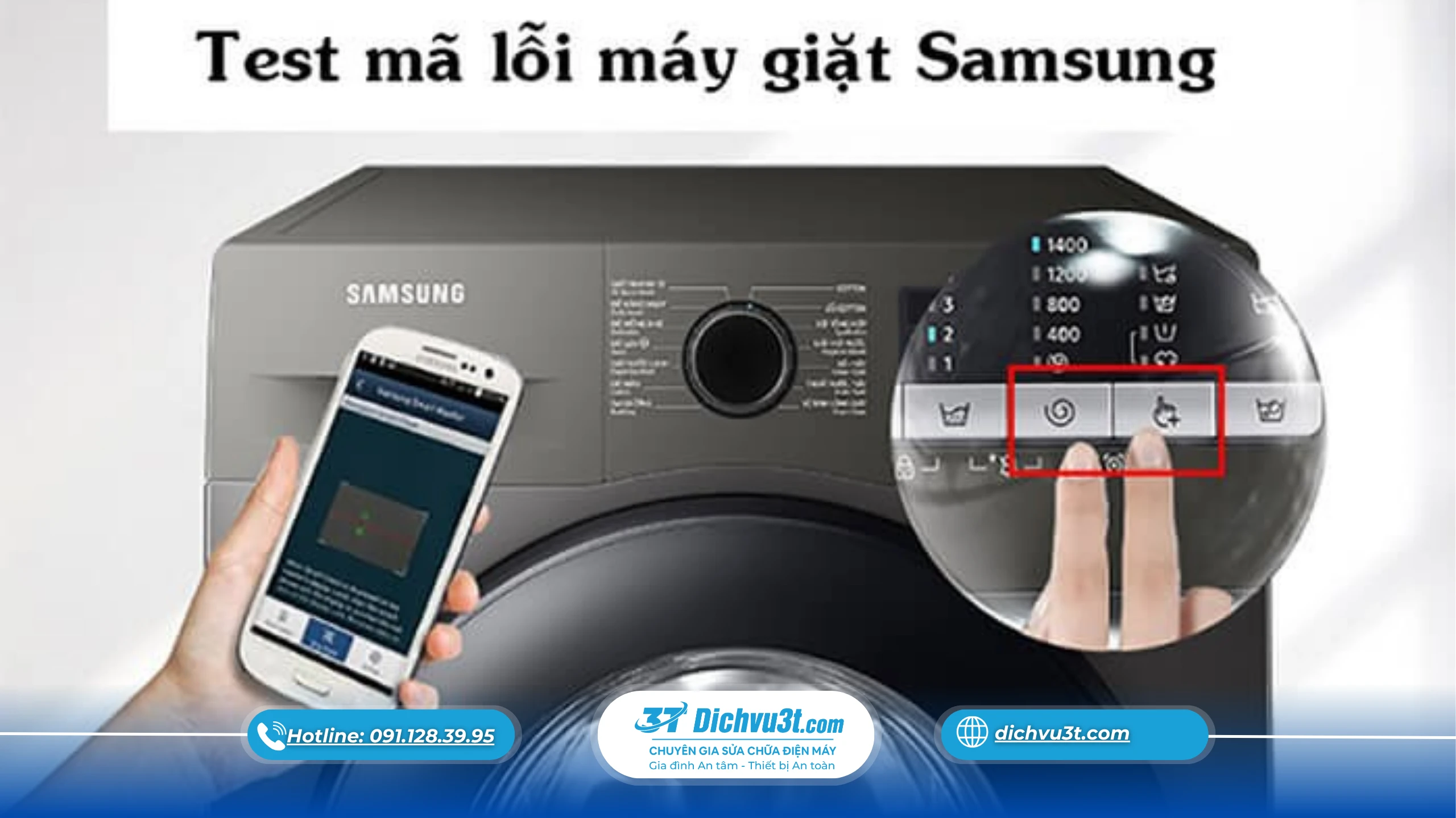 lỗi máy giặt, mã lỗi máy giặt, sửa lỗi máy giặt tại nhà, Dịch Vụ 3T
