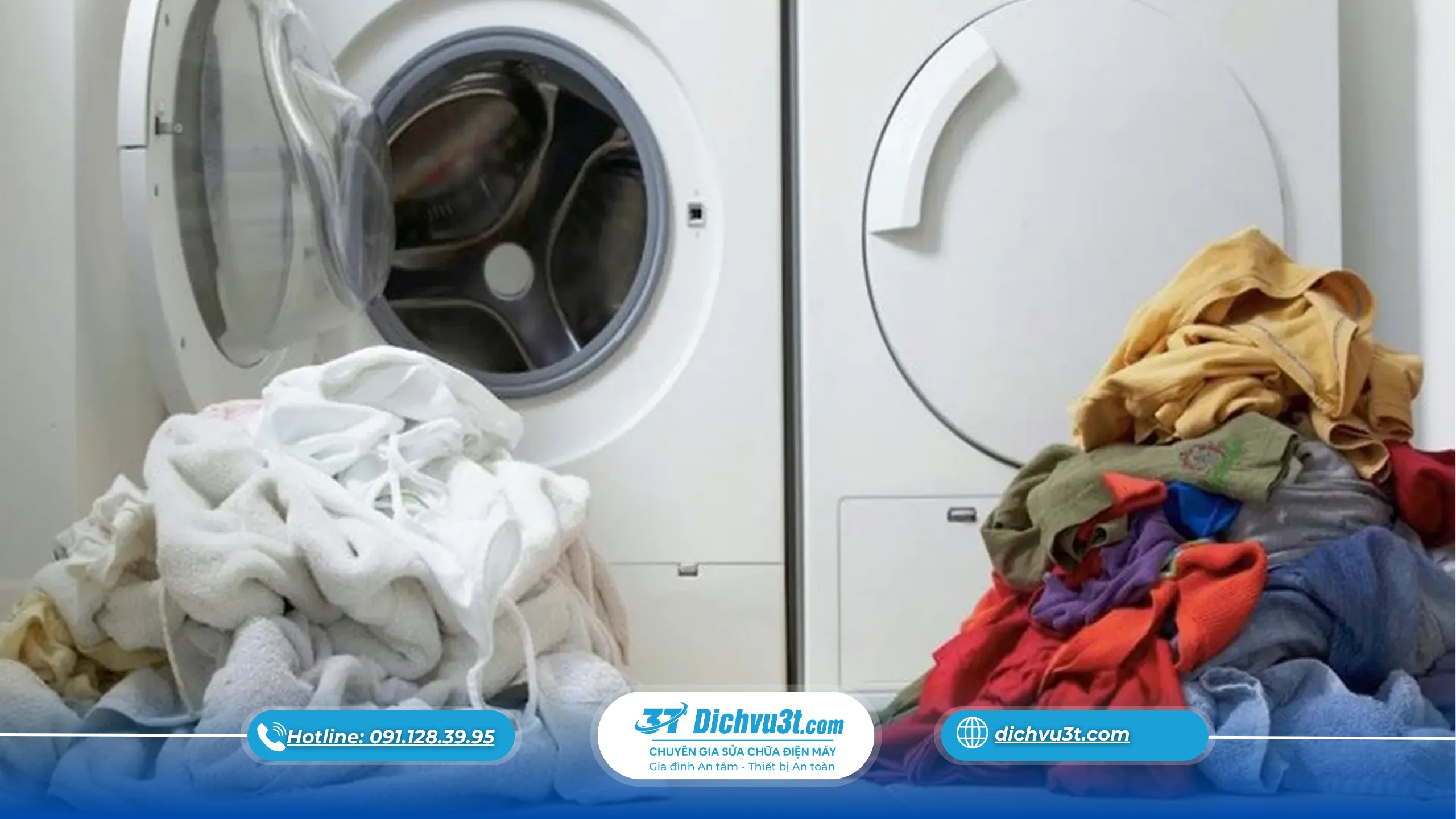 giặt máy giặt không trôi màu, quần áo không phai màu, cách giặt quần áo bằng máy giặt, Dịch Vụ 3T
