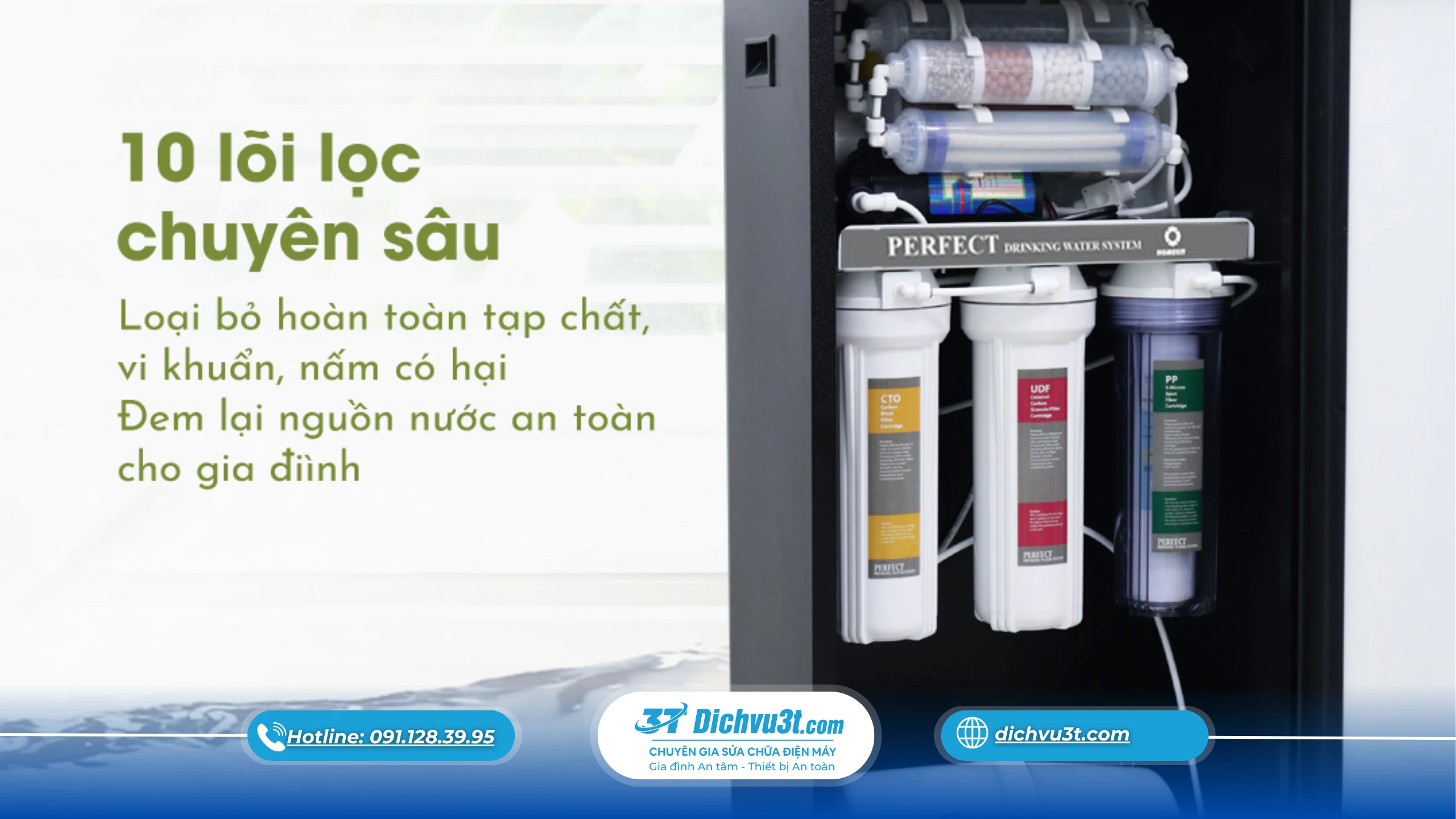 công nghệ lõi máy lọc nước, các lõi máy lọc nước, máy lọc nước công nghệ RO, Dịch Vụ 3T