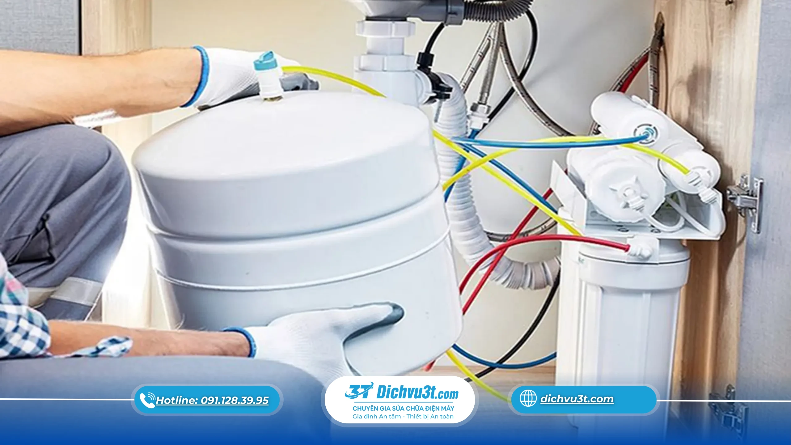 tự vệ sinh máy lọc nước, vệ sinh máy lọc nước tại nhà, cách vệ sinh máy lọc nước, Dịch Vụ 3T
