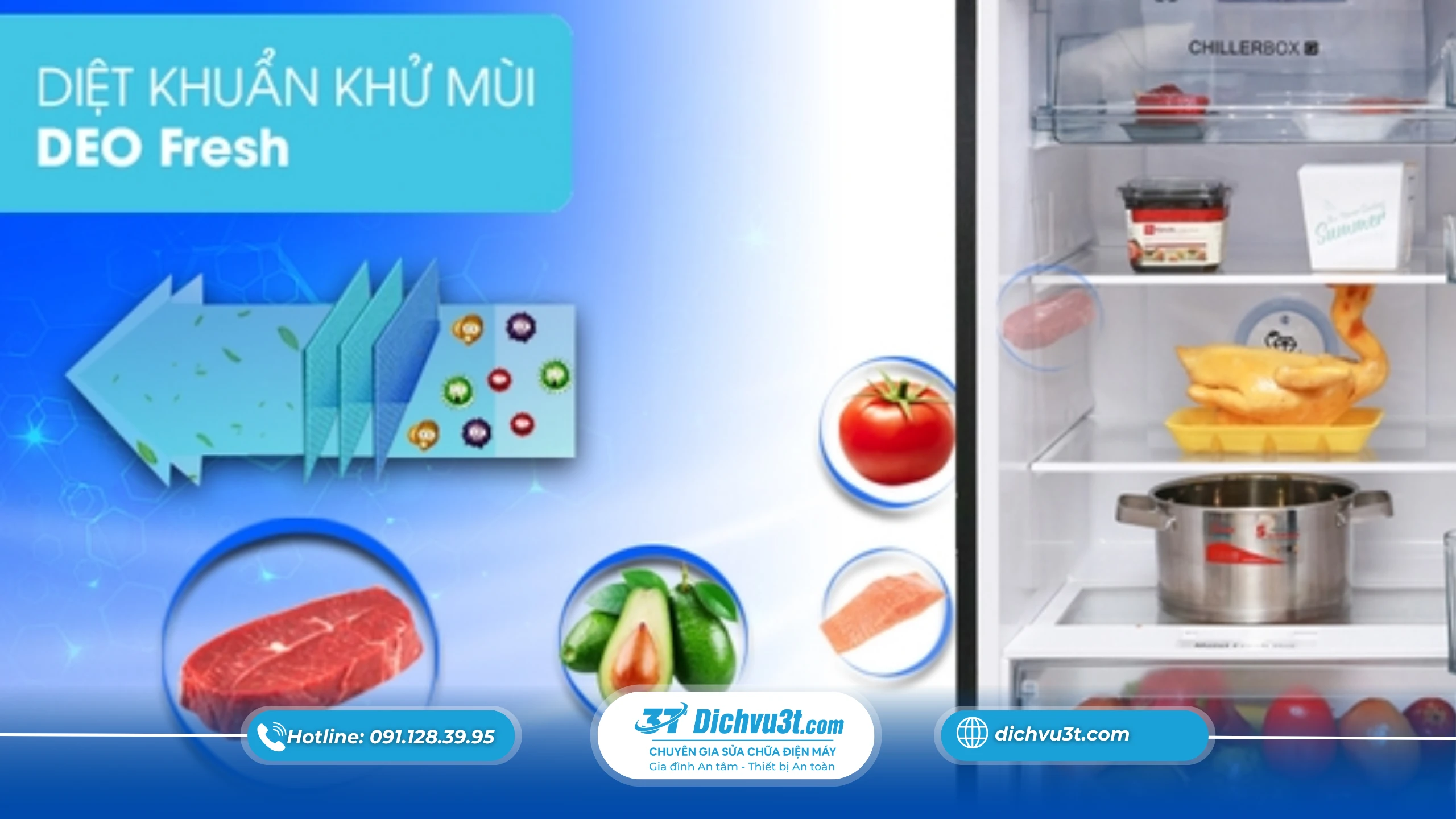 Mẹo khử mùi hôi trong tủ lạnh mà ai cũng biết