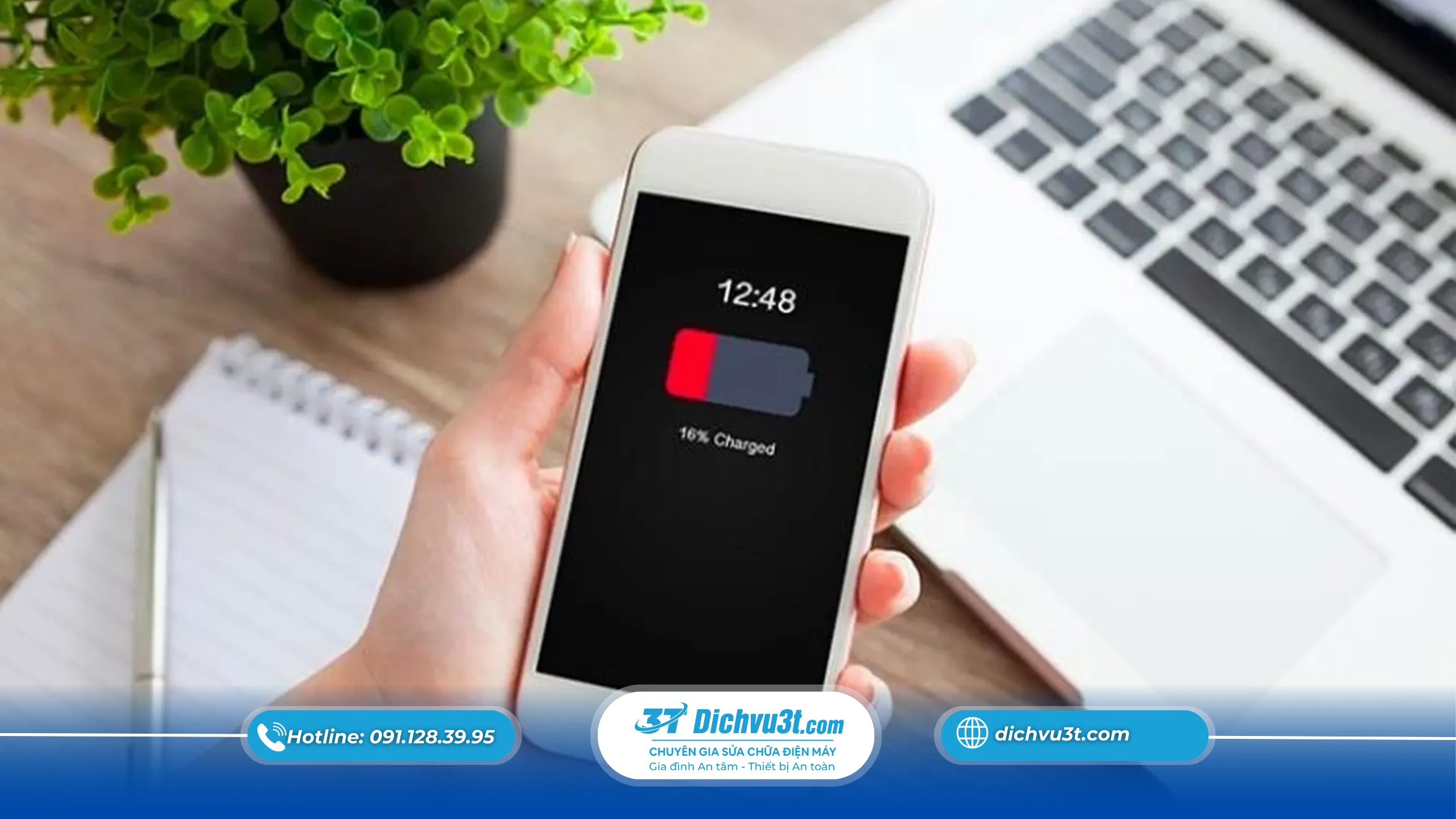 Quan sát tốc độ sạc pin