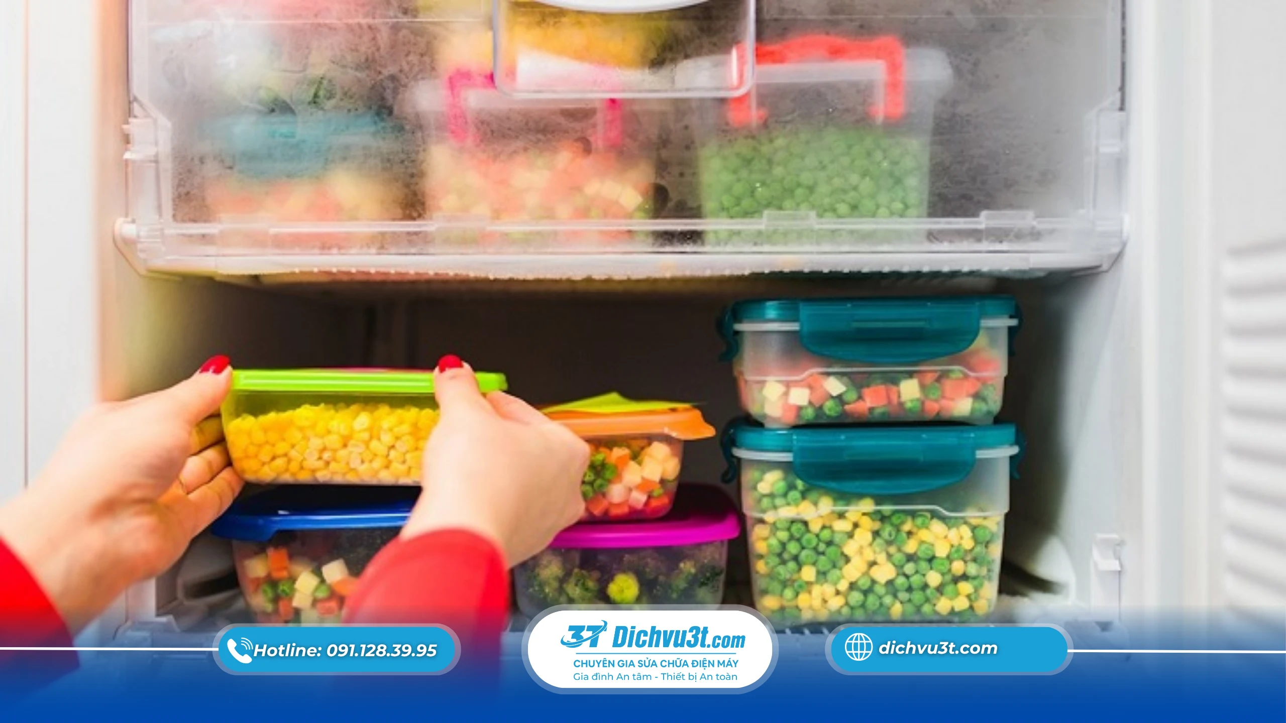 Vì sao không nên cho đồ nóng vào tủ lạnh?