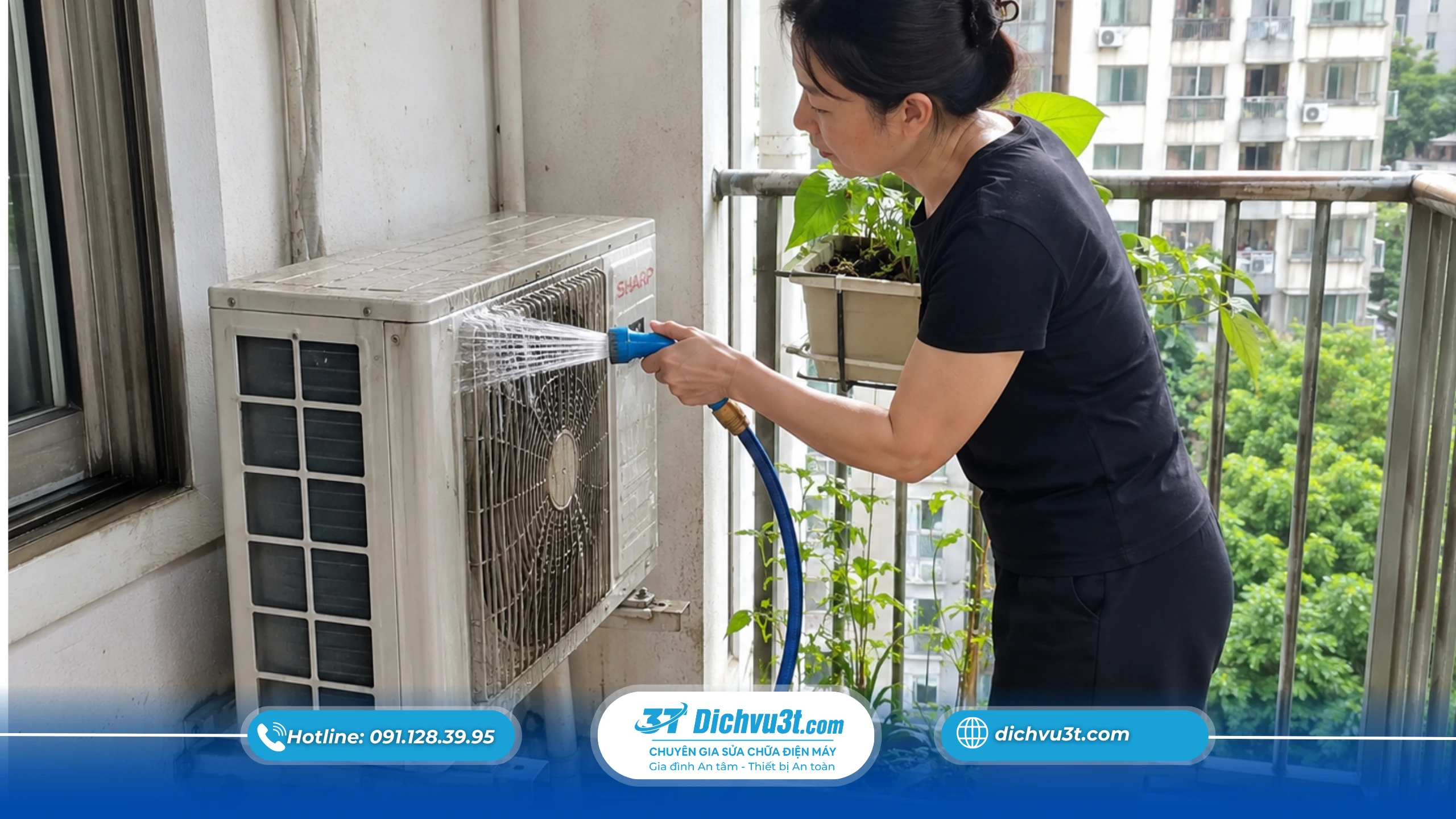 Vệ sinh điều hòa định kỳ
