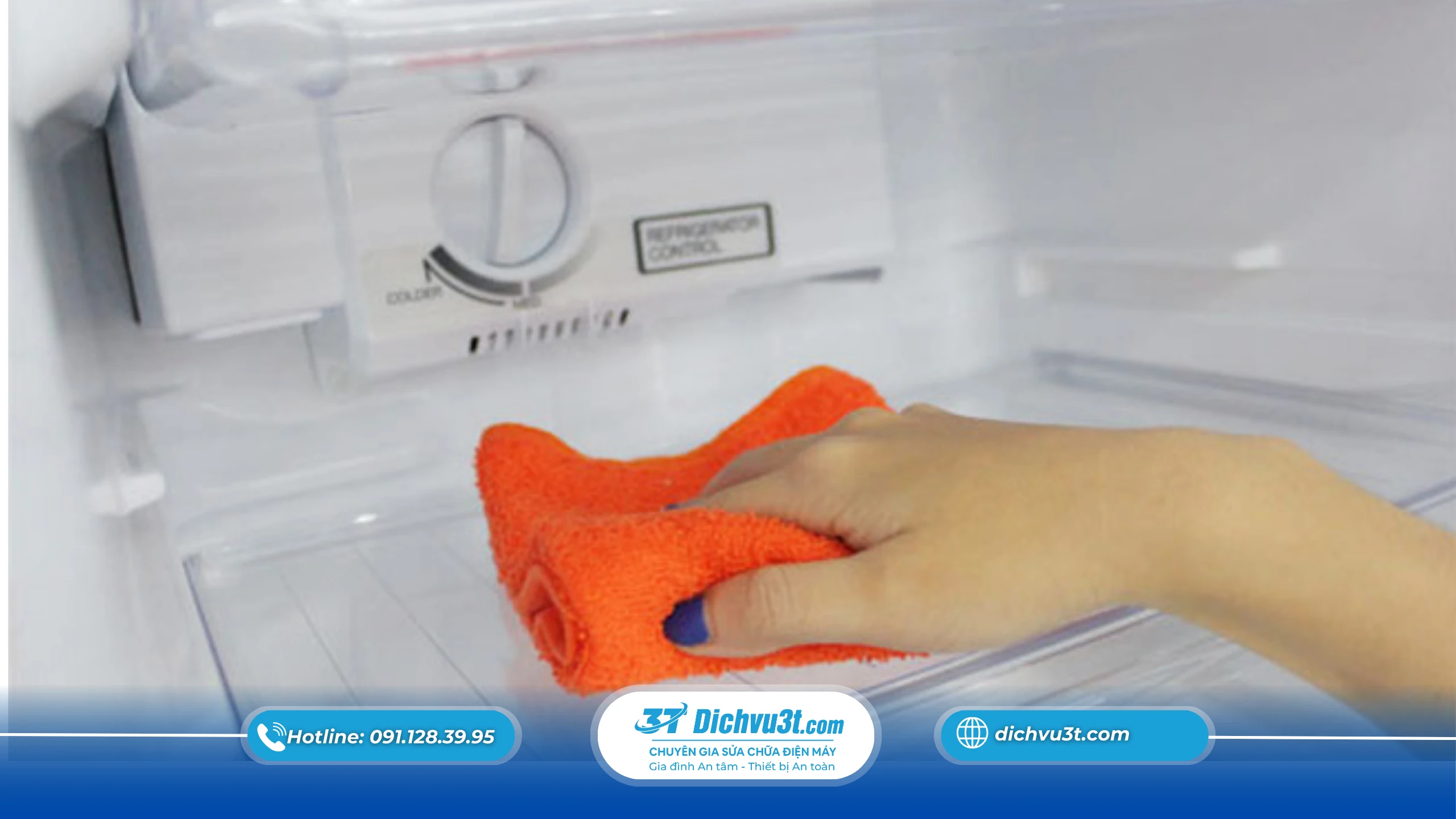 Ống thoát nước tủ lạnh bị tắc – Nguyên nhân thường gặp nhất