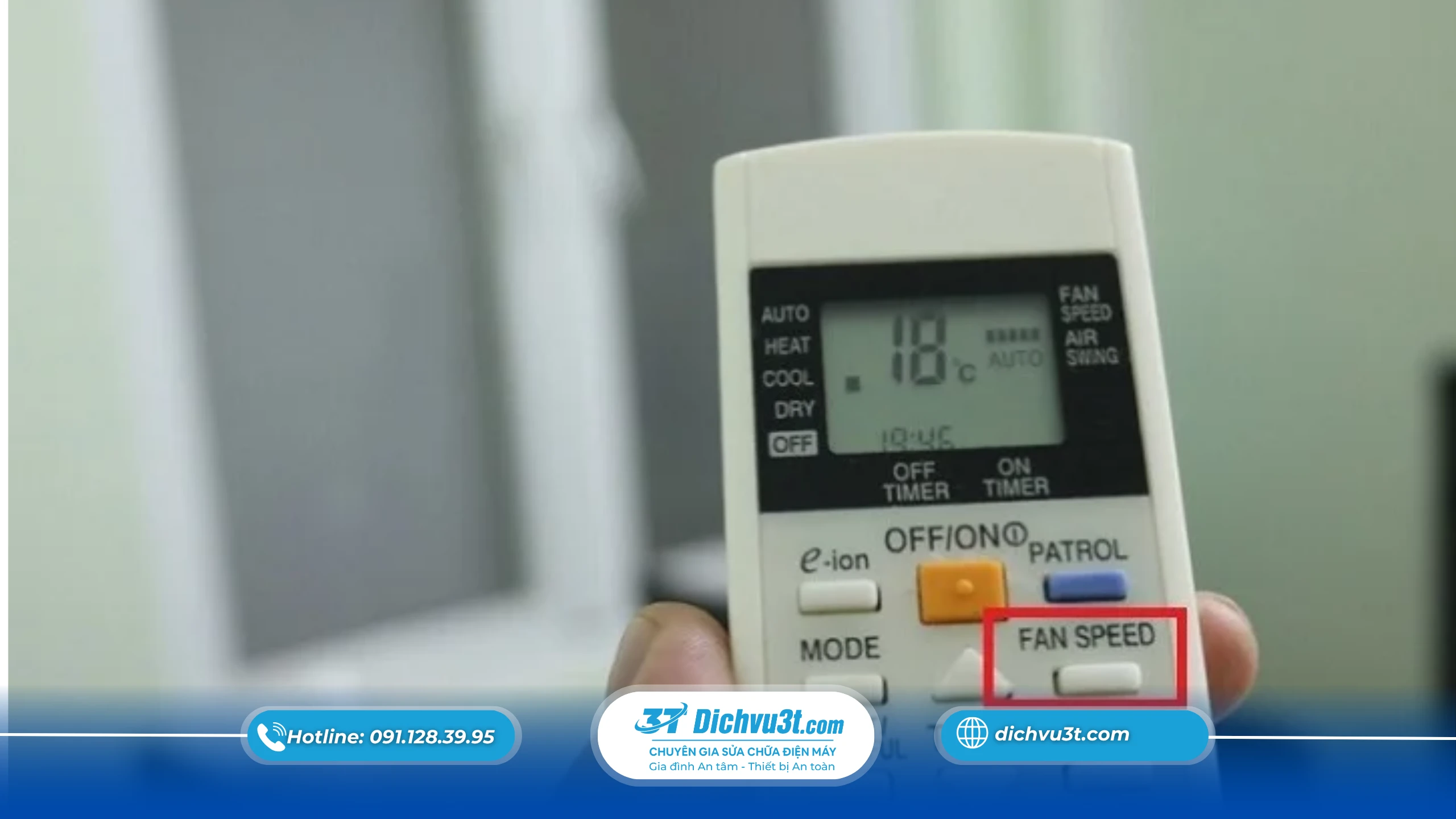 Điều hòa 18°C không làm phòng mát nhanh hơn