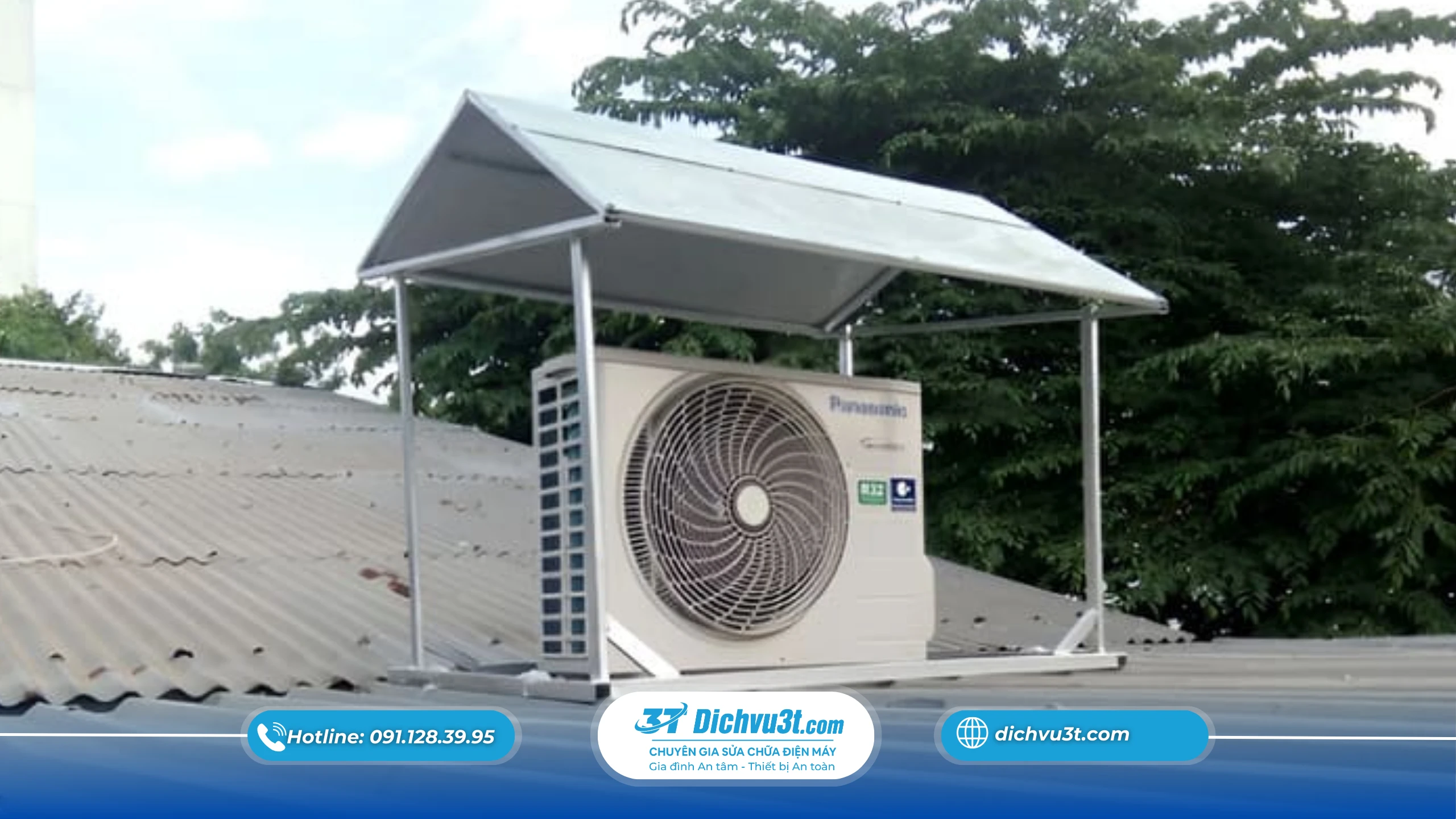 Vì sao cần bảo vệ dàn điều hòa ngoài trời vào mùa lạnh?