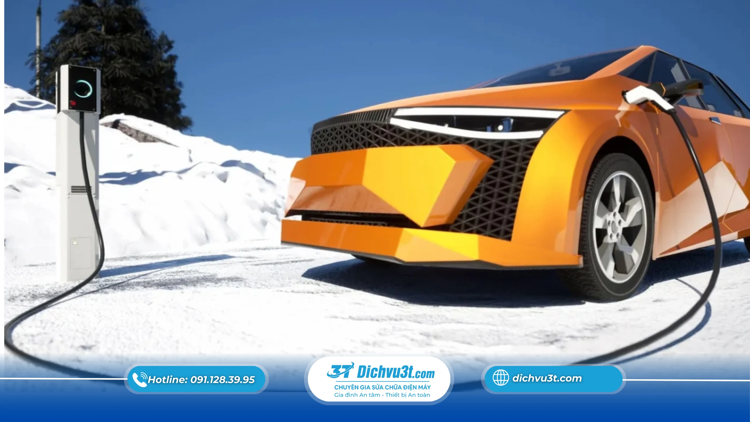 Pin xe điện sạc lâu đầy hơn trong mùa lạnh