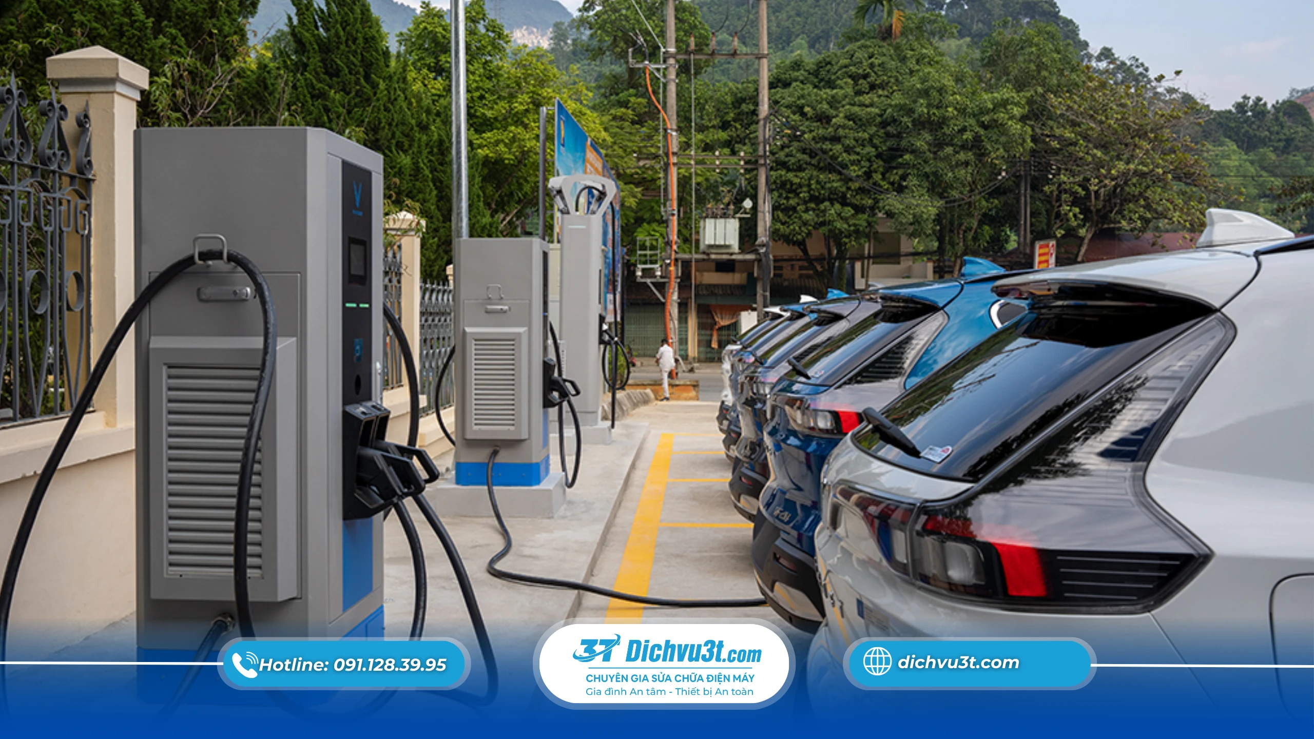 Công suất trạm sạc và mức độ hao mòn pin