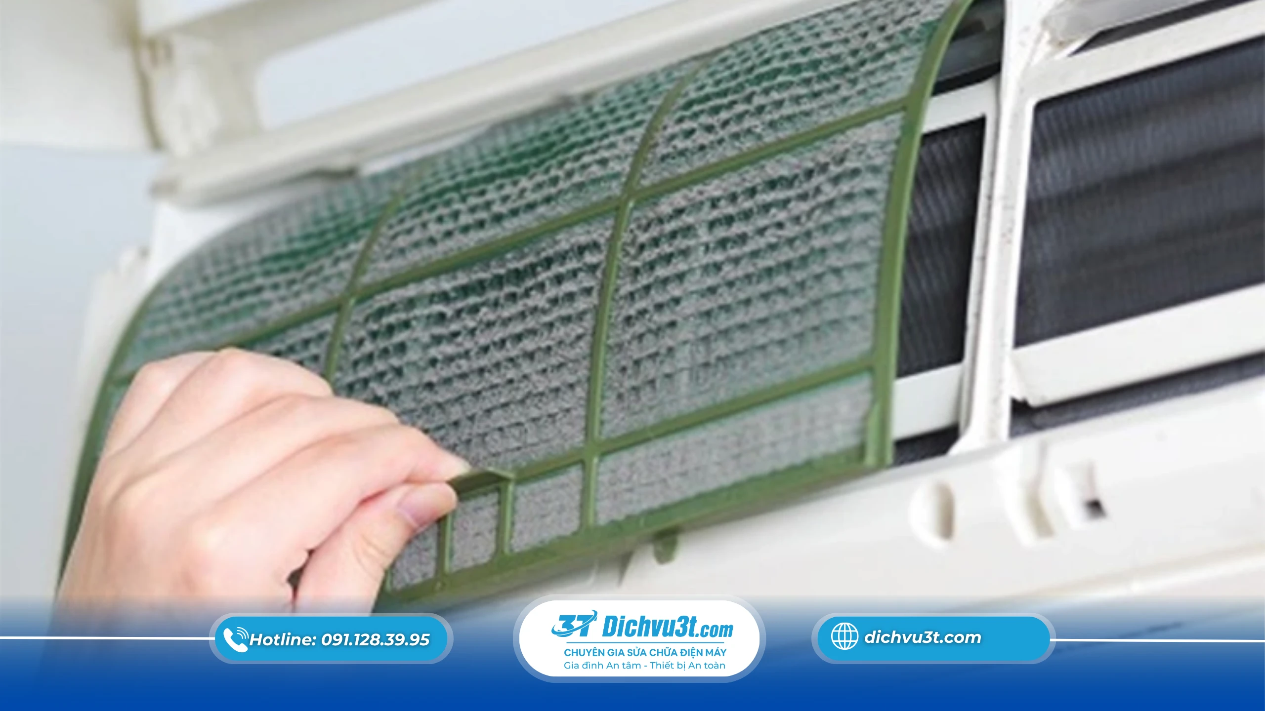 Điều hòa bám bẩn – Nguyên nhân phổ biến nhất