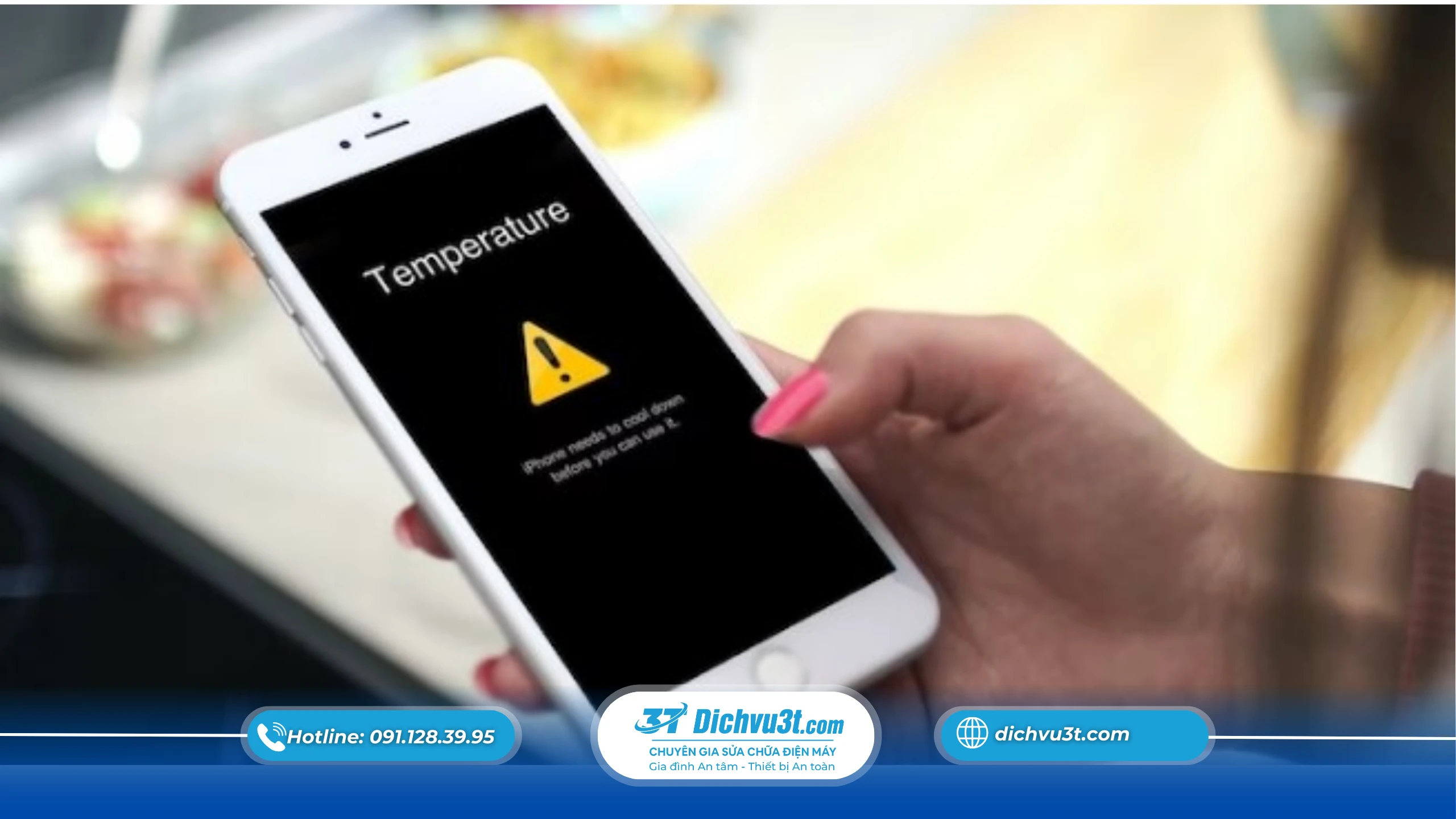 Hậu quả khi điện thoại bị nóng kéo dài