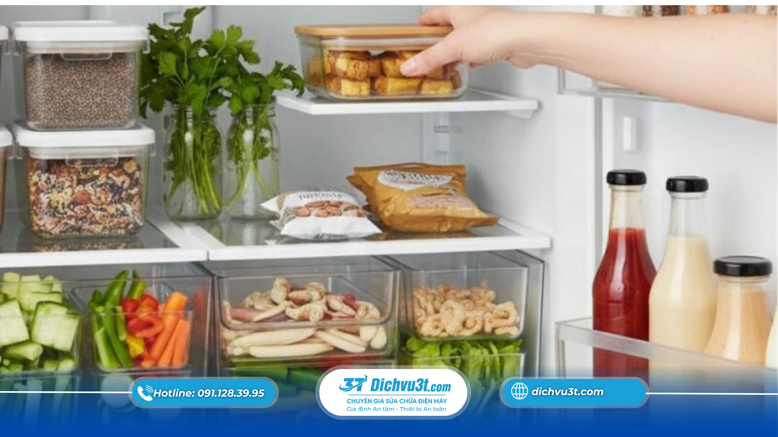 Thực Phẩm Không Đậy Kín Trong Tủ Lạnh