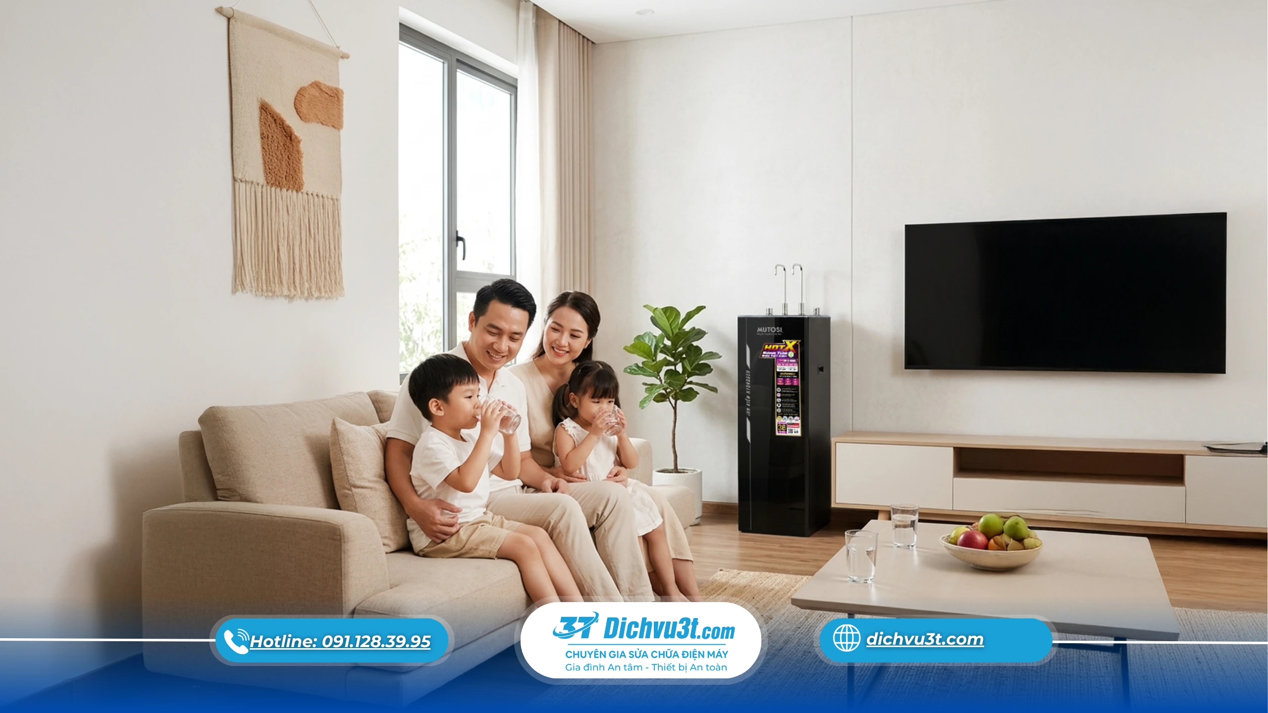 máy lọc nước bị mất áp suất, xử lý máy lọc nước mất áp suất, nguyên nhân máy lọc nước yếu, Dịch Vụ 3T